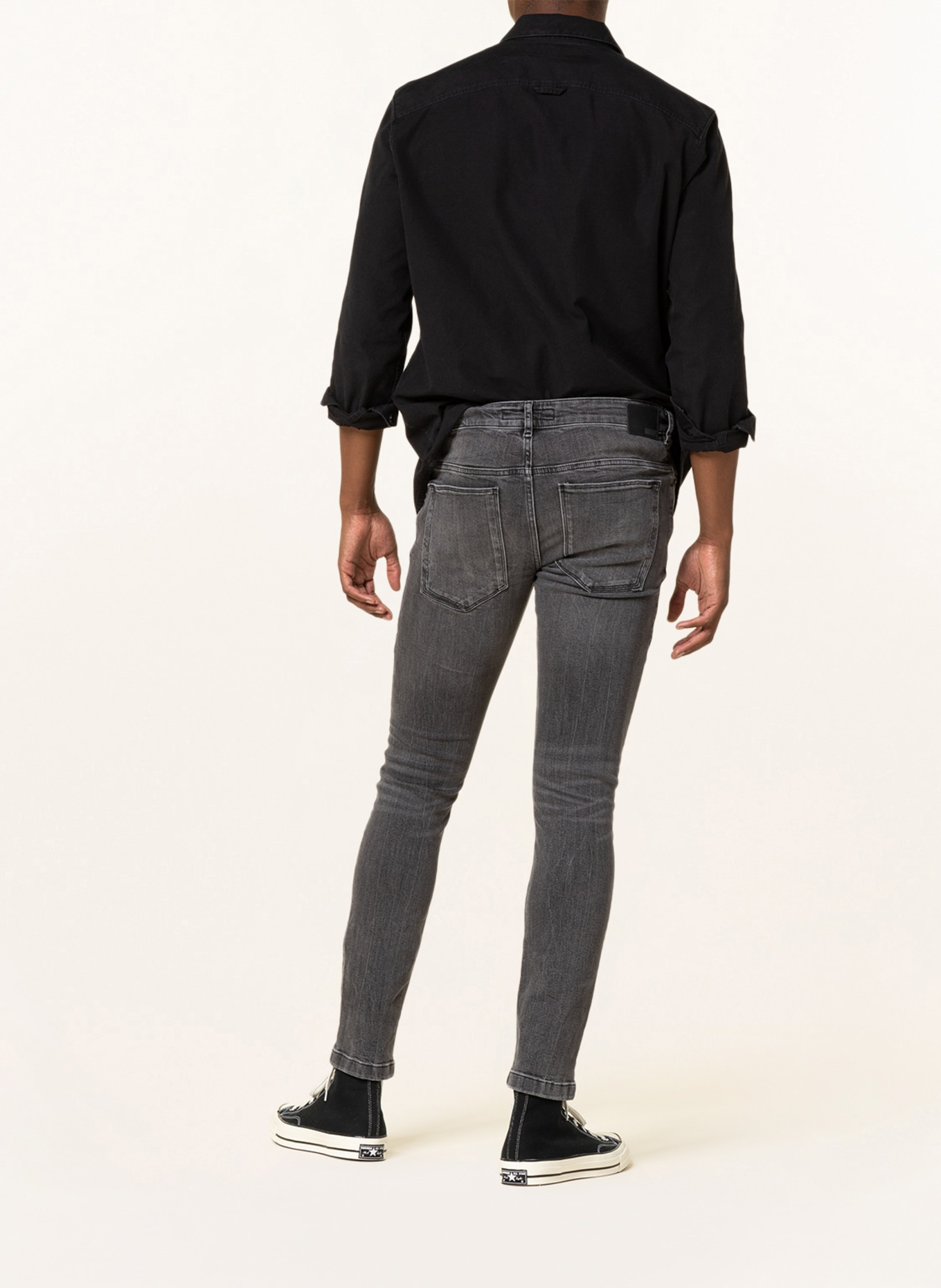 DRYKORN Jeans JAZ Slim Fit, Farbe: 6300 GRAU (Bild 3)