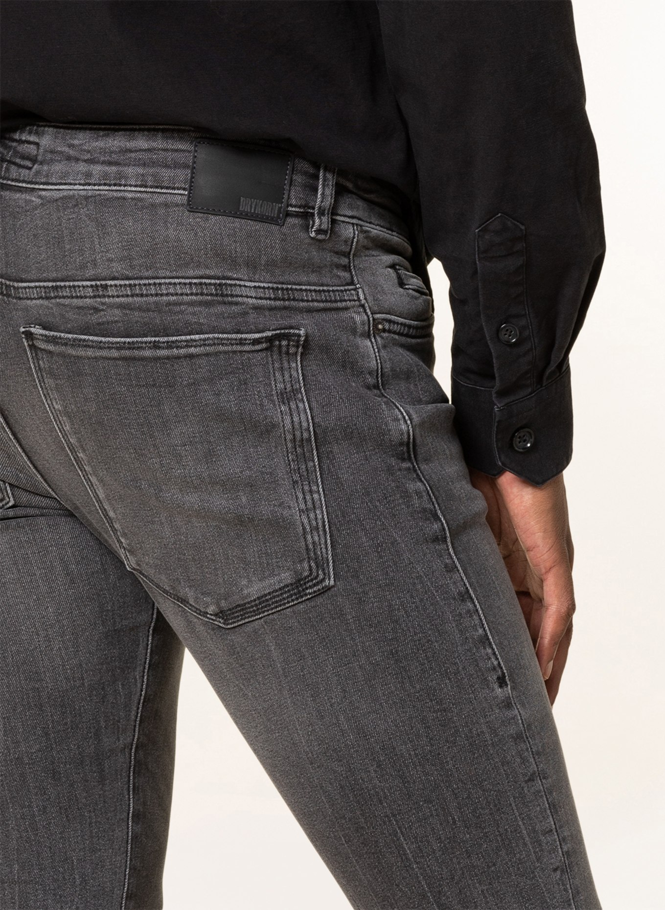 DRYKORN Jeans JAZ Slim Fit, Farbe: 6300 GRAU (Bild 5)