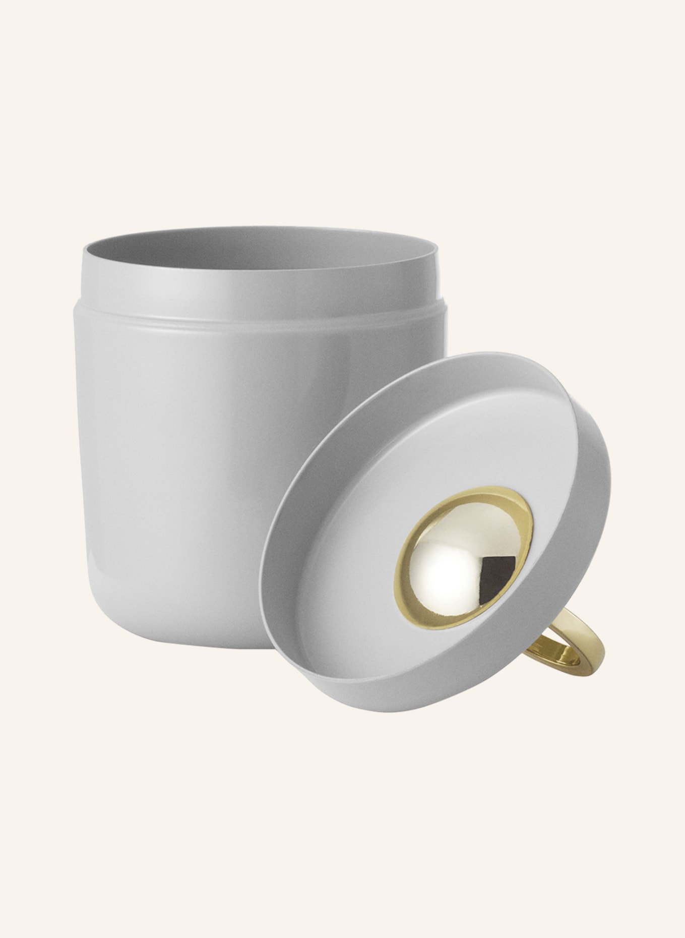 normann COPENHAGEN Storage container RING SMALL, Color: LIGHT GRAY (Image 2)