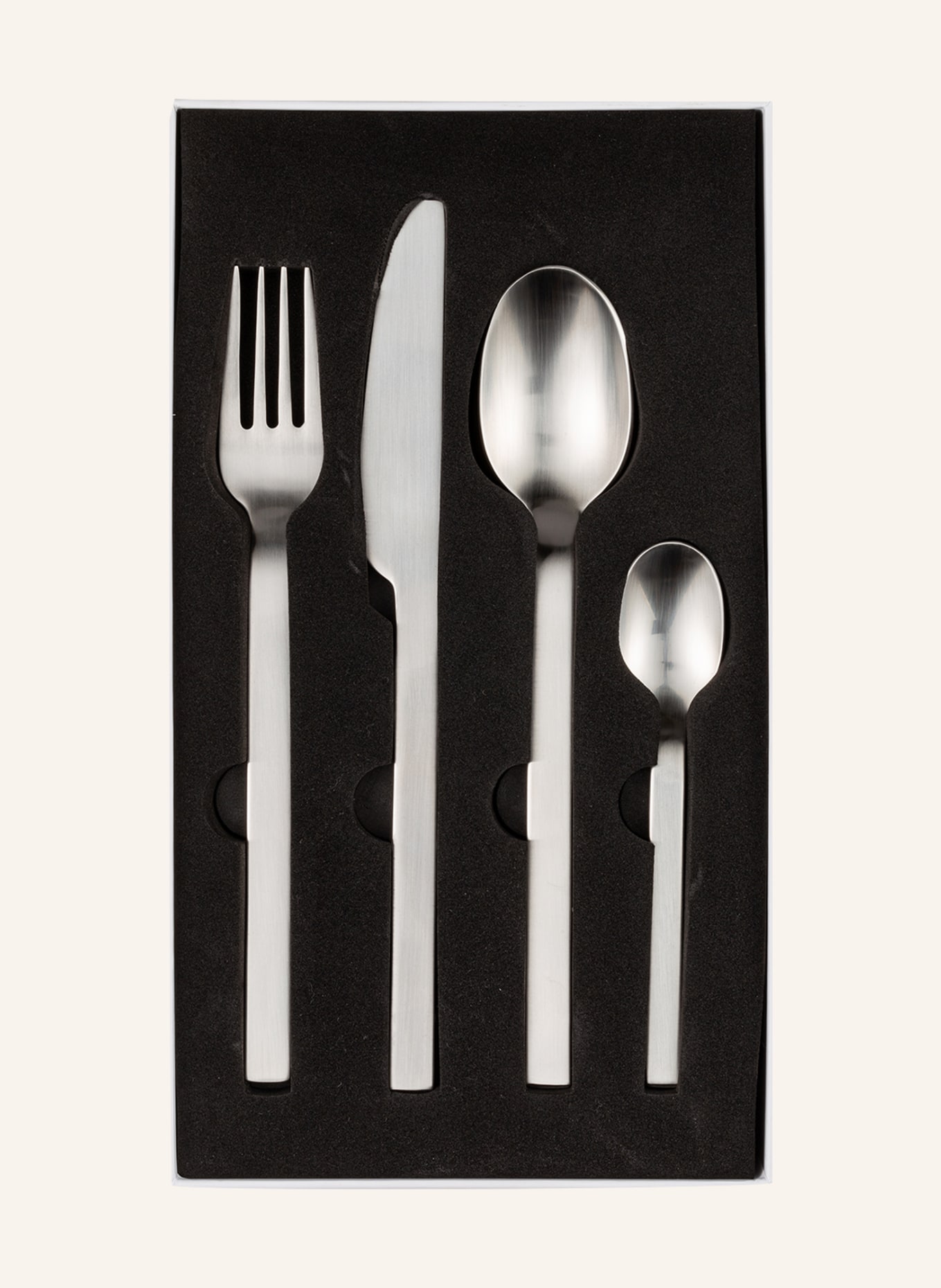 SERAX 24-piece Cutlery set BASE, Color: SILVER (Image 2)