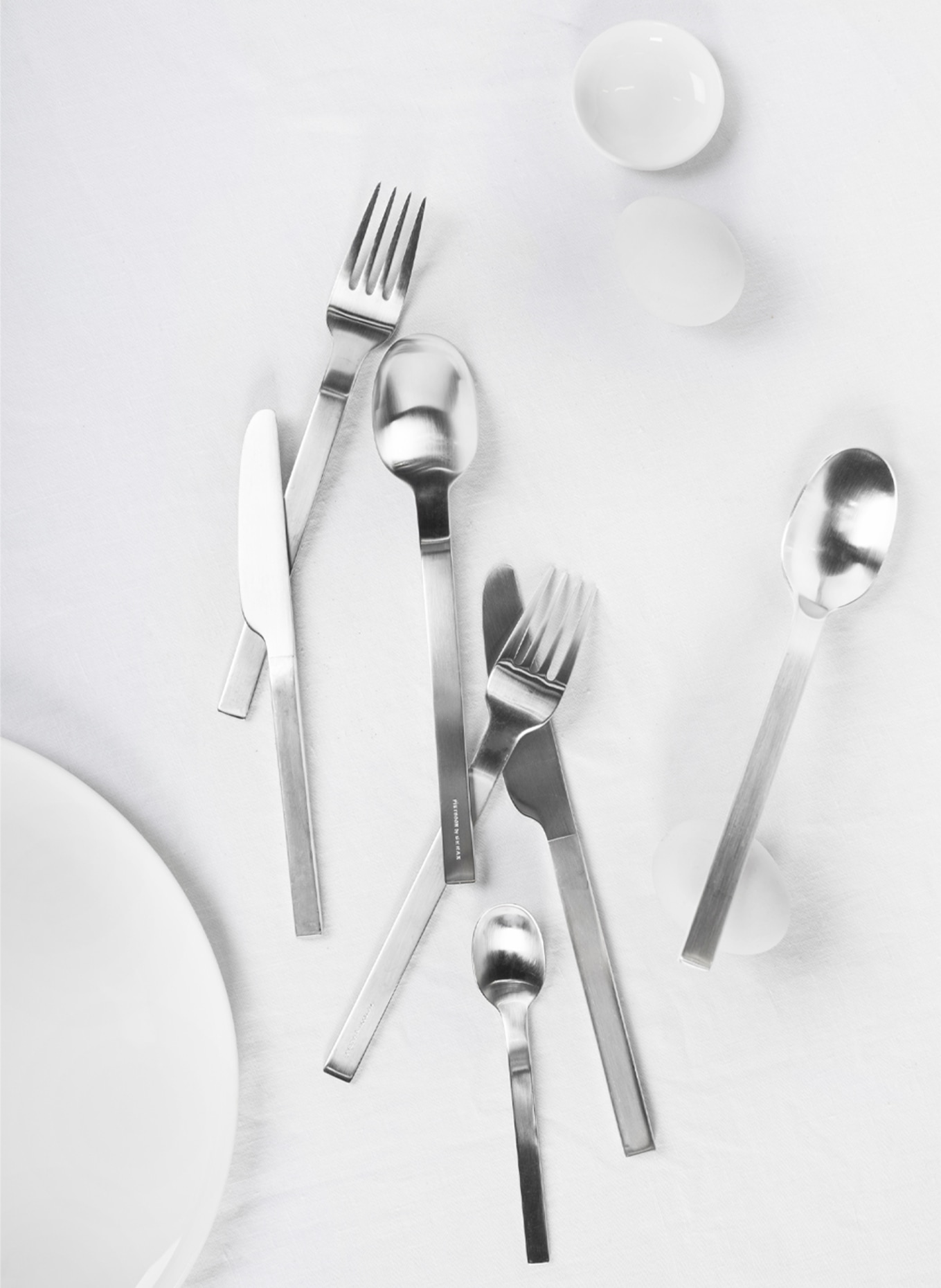 SERAX 24-piece Cutlery set BASE, Color: SILVER (Image 4)