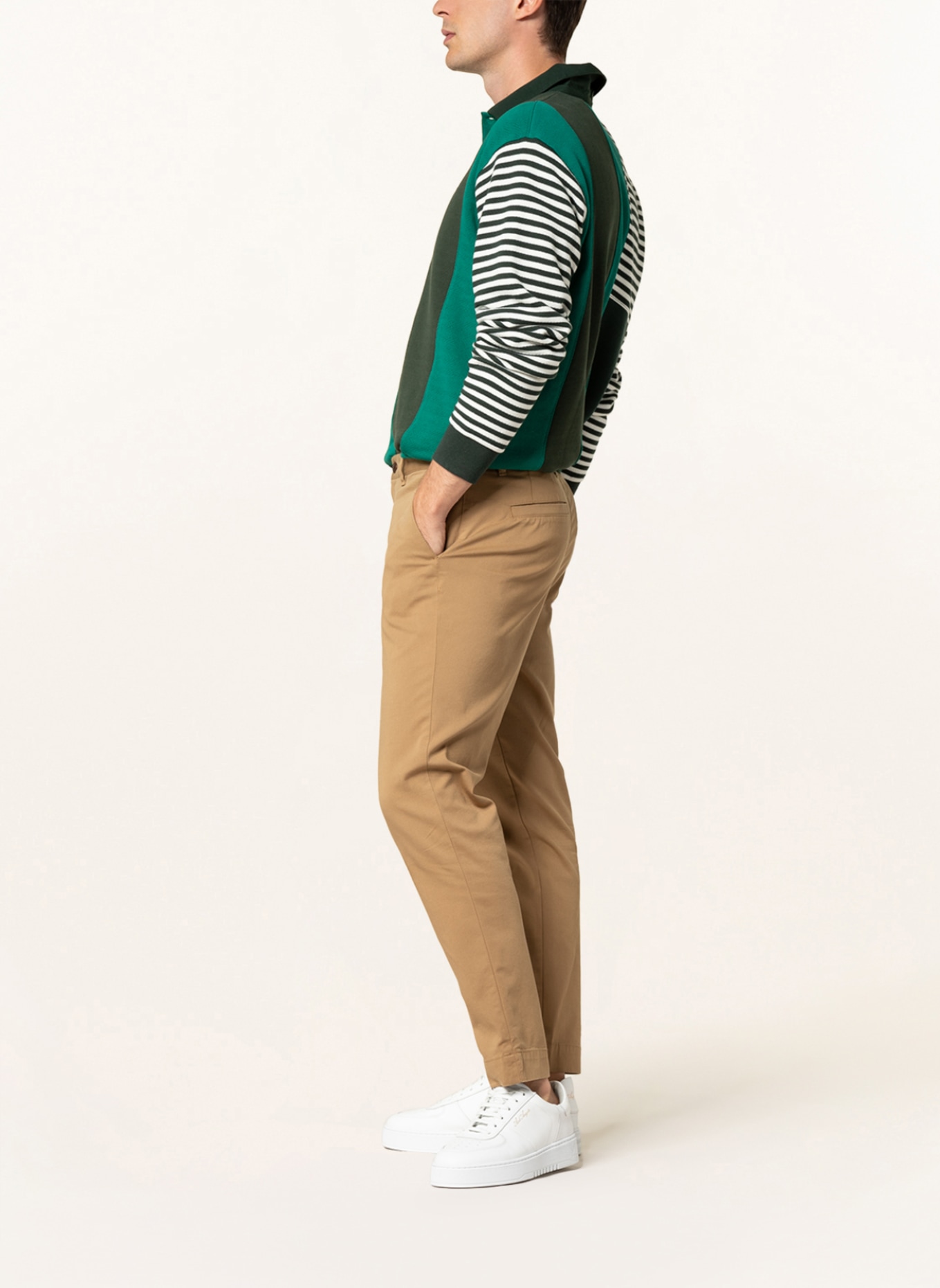 TED BAKER Chino kalhoty GENBEE Extra Slim Fit, Barva: VELBLOUDÍ (Obrázek 4)