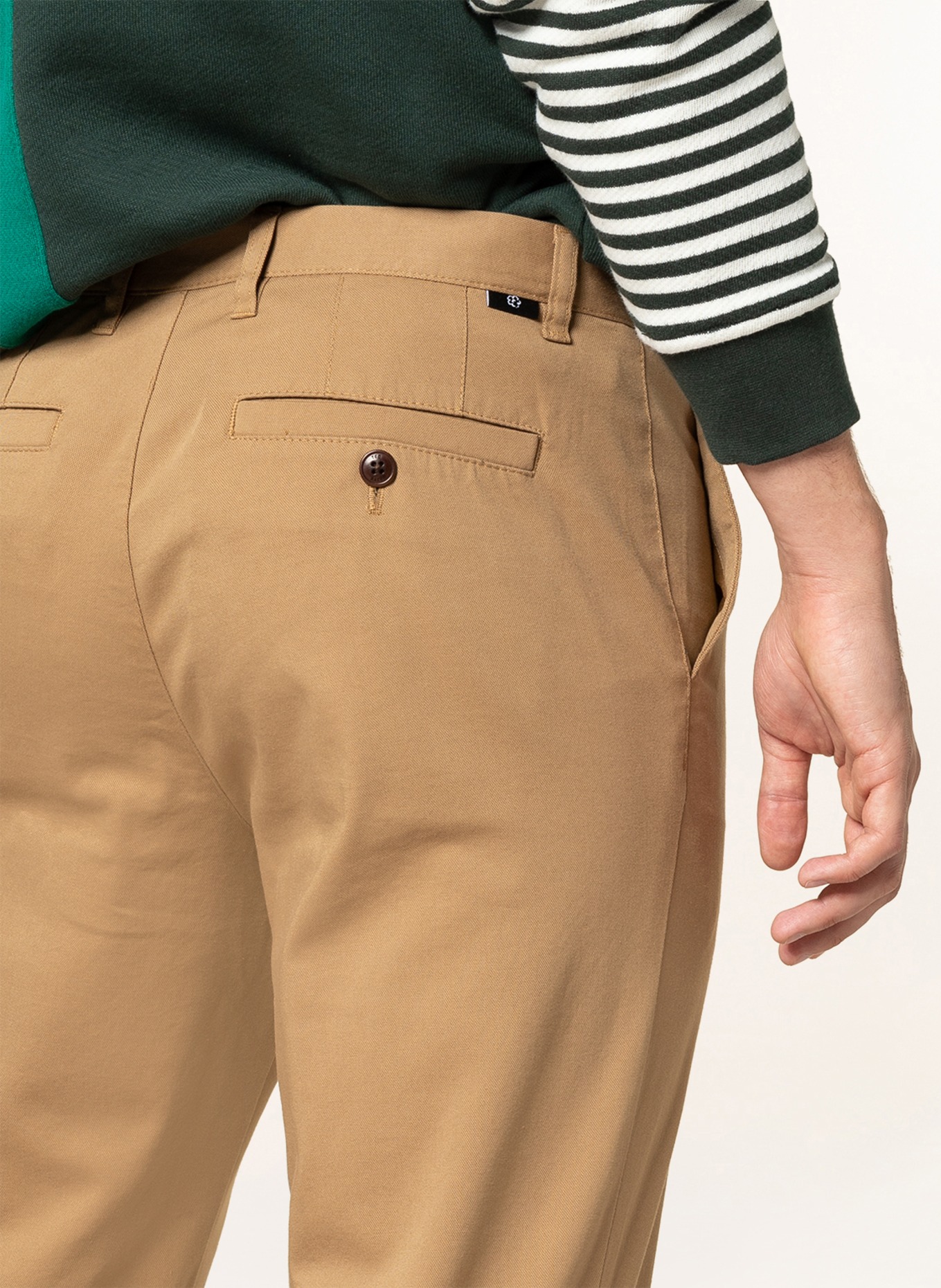 TED BAKER Chino kalhoty GENBEE Extra Slim Fit, Barva: VELBLOUDÍ (Obrázek 5)