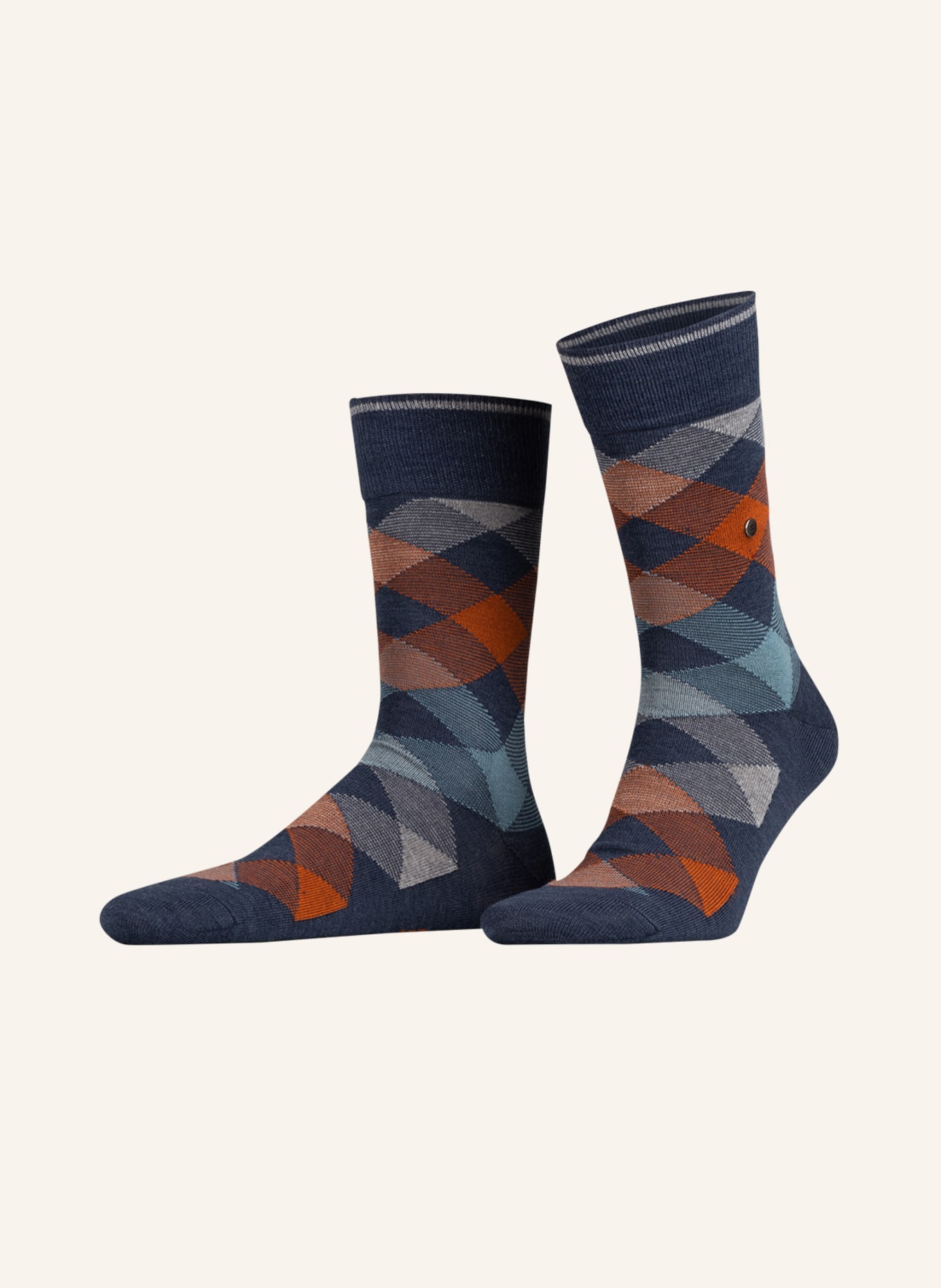 Burlington Strümpfe NEWCASTLE: 6688 DARK BLUE MEL.