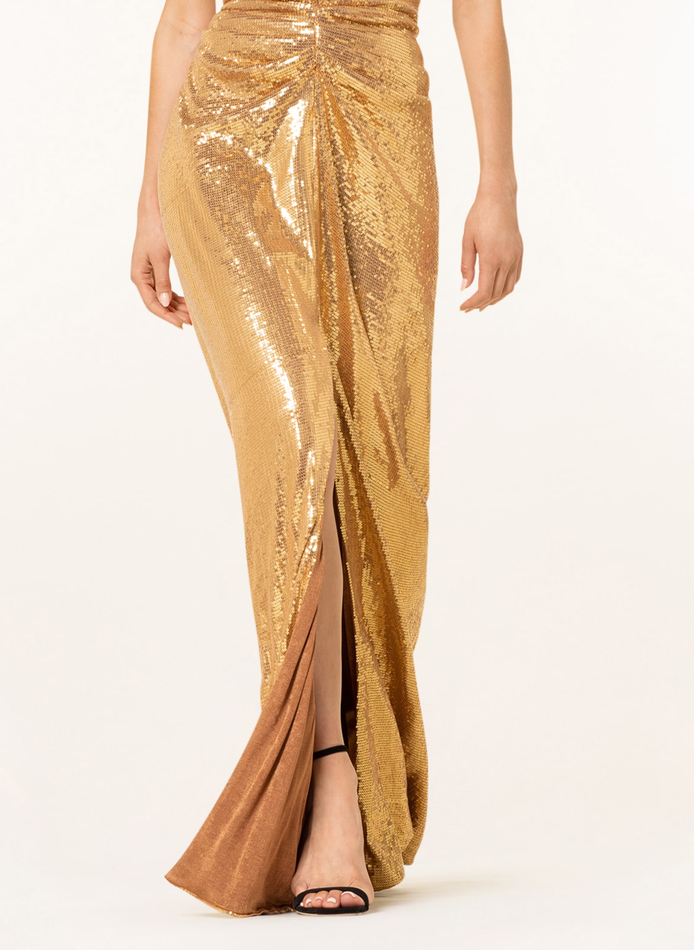 Rhea Costa Abendkleid mit Paillettenbesatz, Farbe: GOLD (Bild 5)