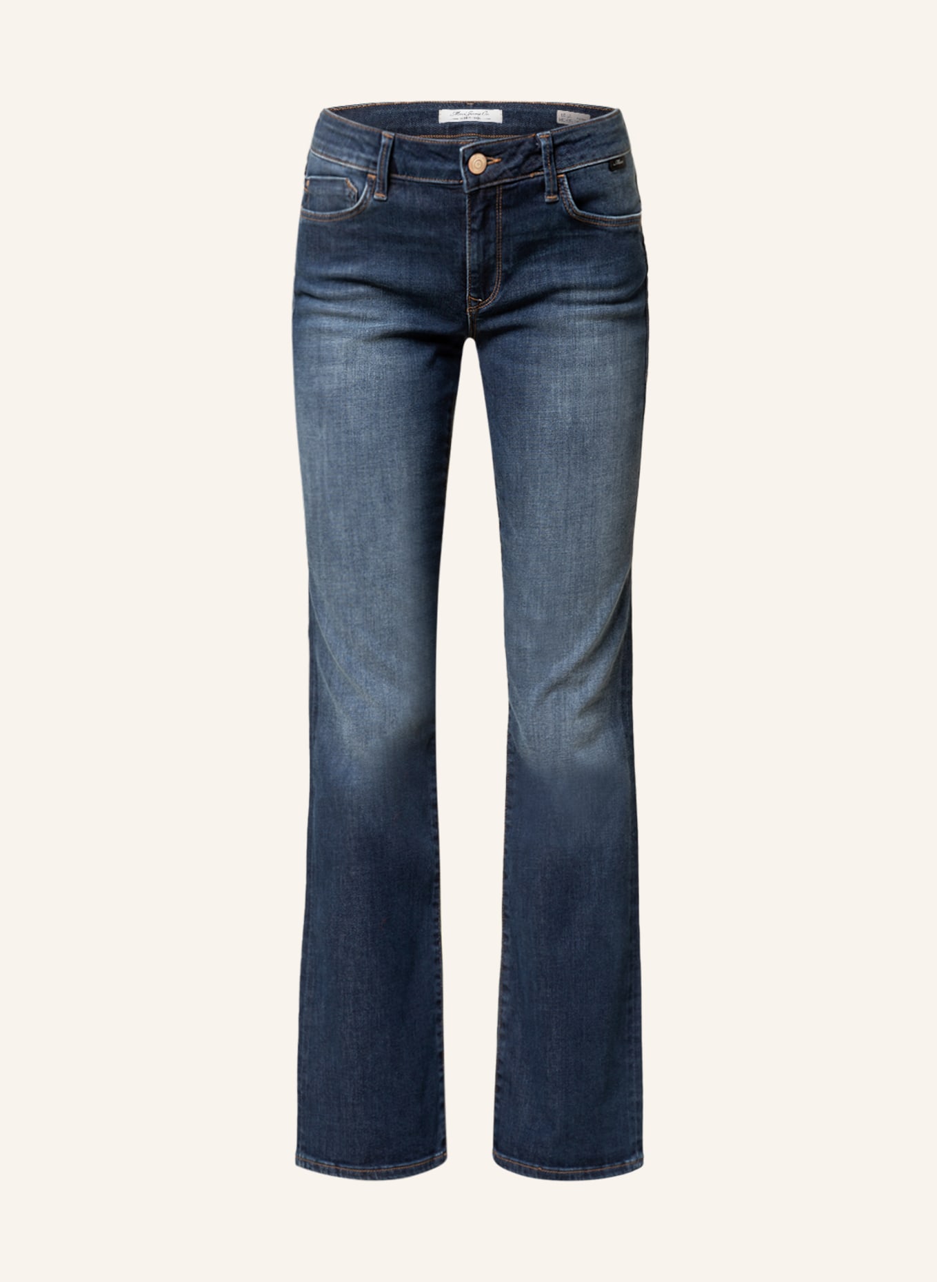 mavi Bootcut Jeans BELLA, Farbe: 21157 dark indigo str (Bild 1)