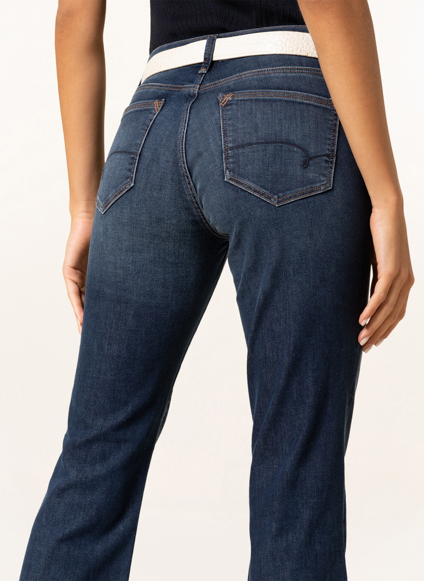 mavi Bootcut Jeans BELLA, Farbe: 21157 dark indigo str (Bild 5)