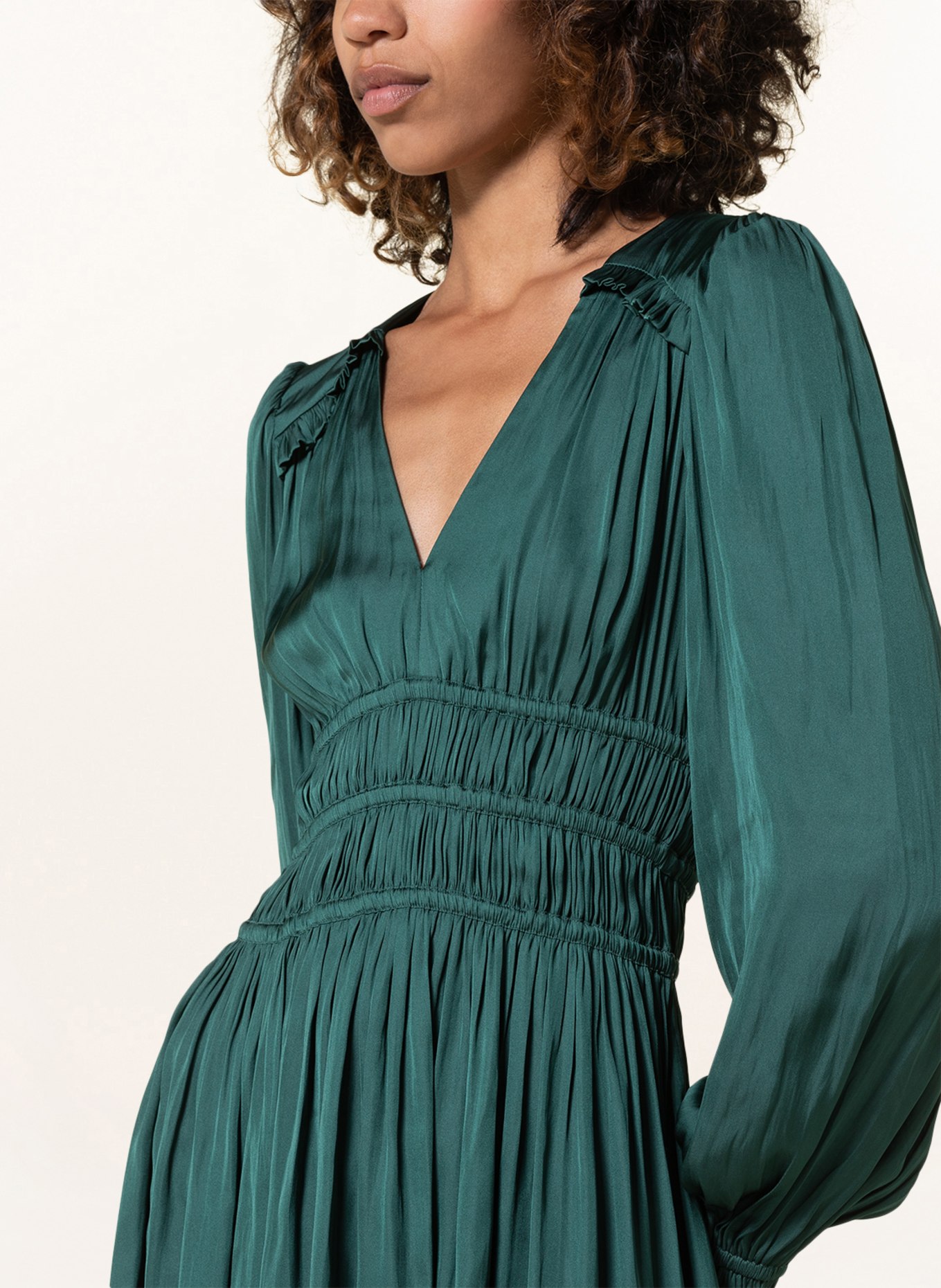 maje Kleid, Farbe: DUNKELGRÜN (Bild 4)