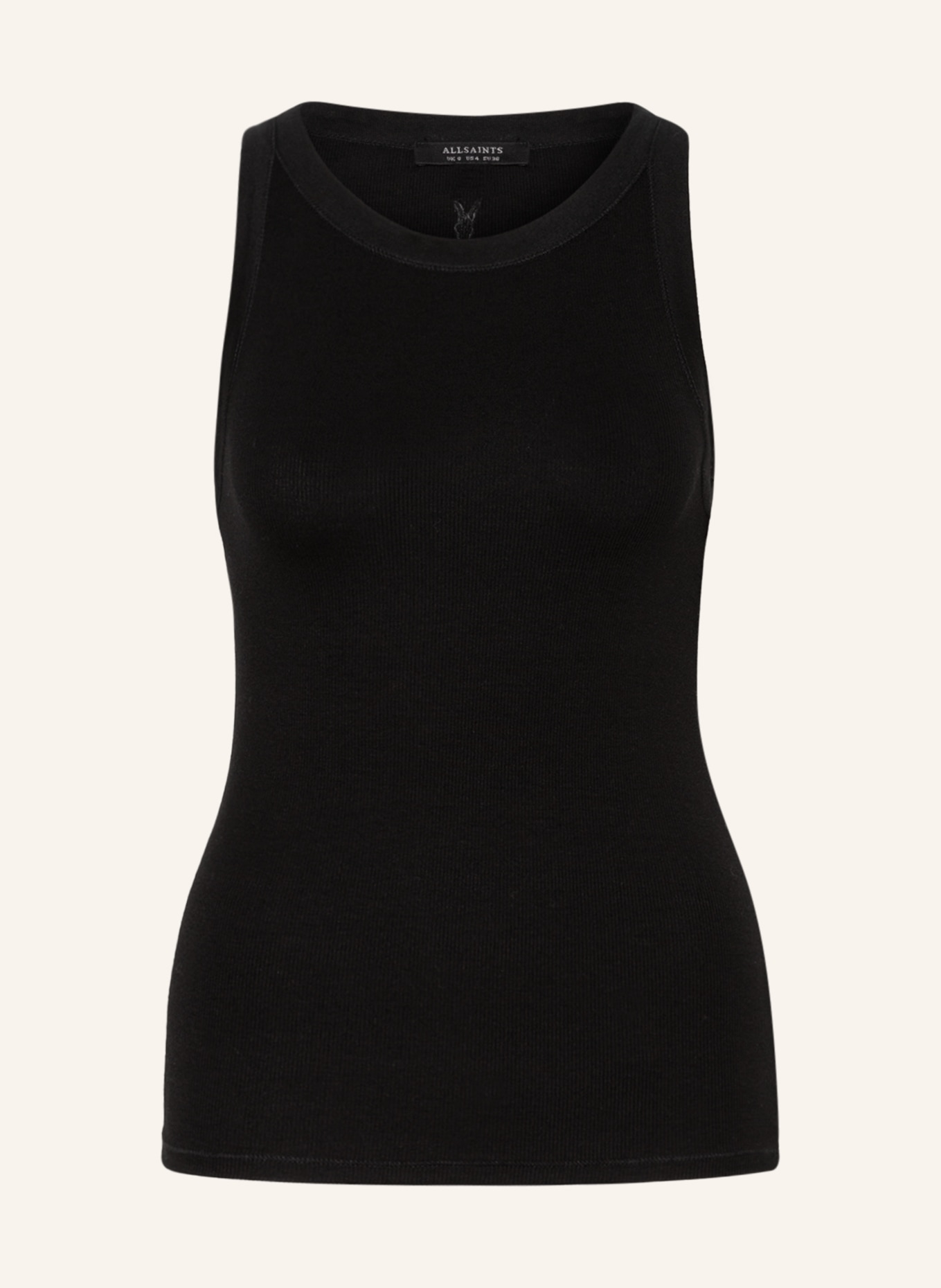 ALLSAINTS Top RINA, Color: BLACK (Image 1)