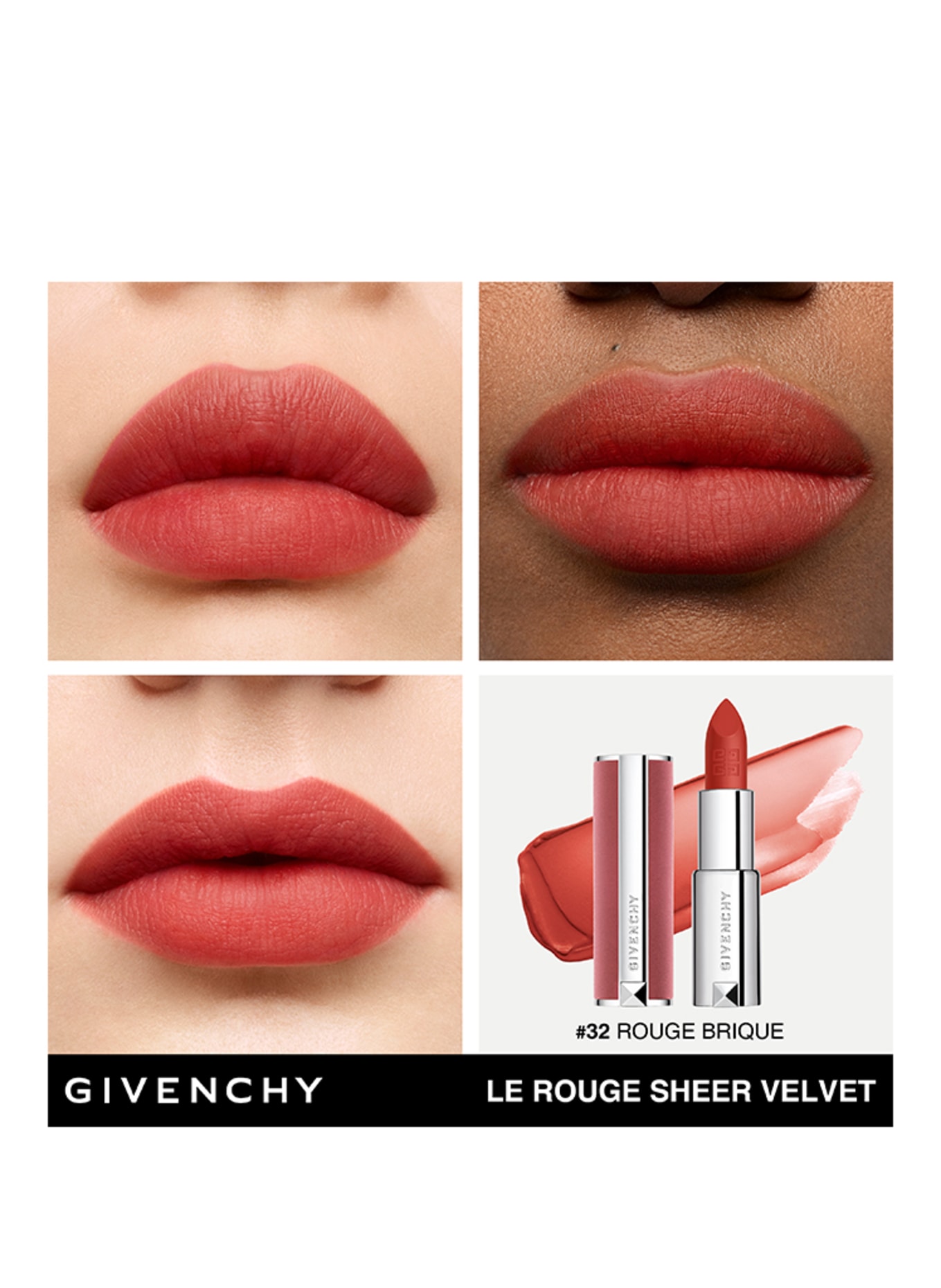 GIVENCHY LE ROUGE INTERDIT SHEER VELVET: N32