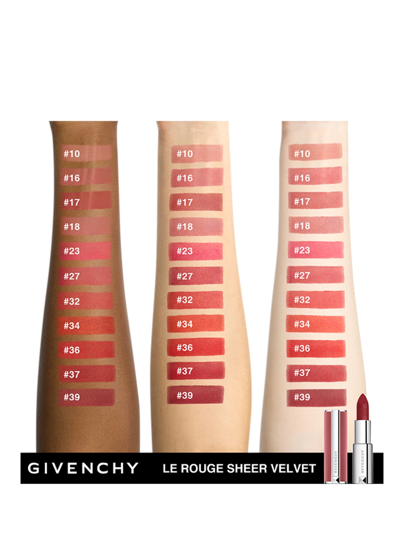 GIVENCHY LE ROUGE INTERDIT SHEER VELVET: N32