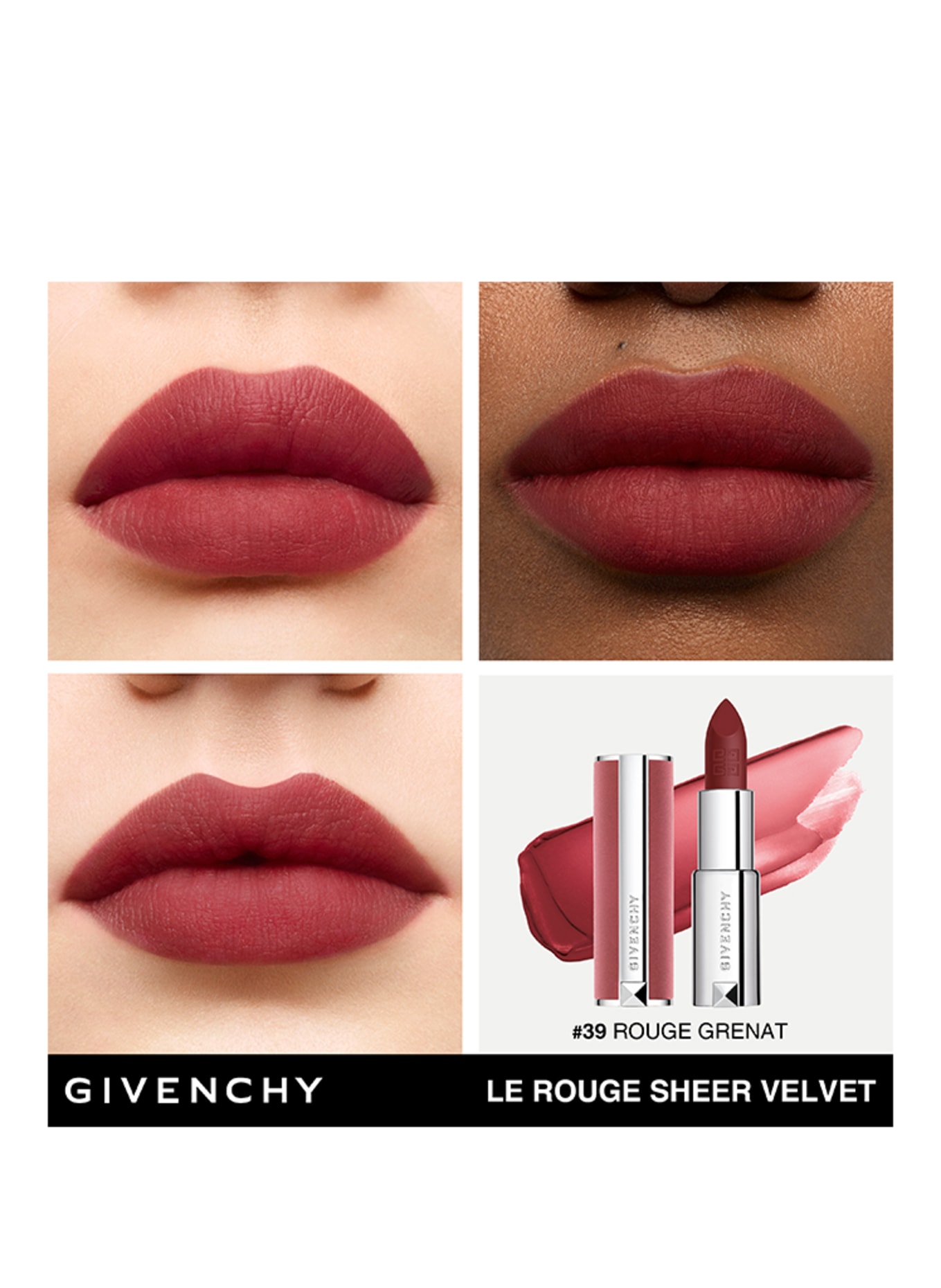 GIVENCHY LE ROUGE INTERDIT SHEER VELVET: N39