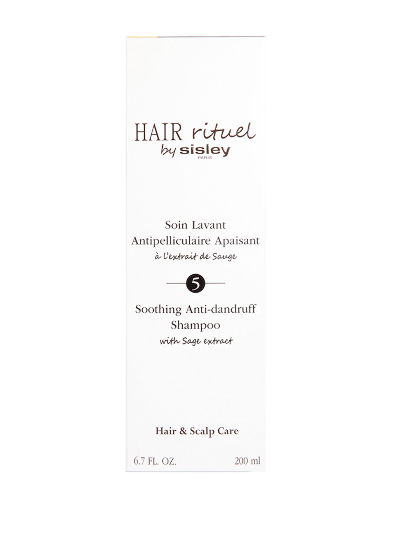 HAIR rituel by sisley SOIN LAVANT ANTIPELLICULAIRE APAISANTE (Obrázek 2)