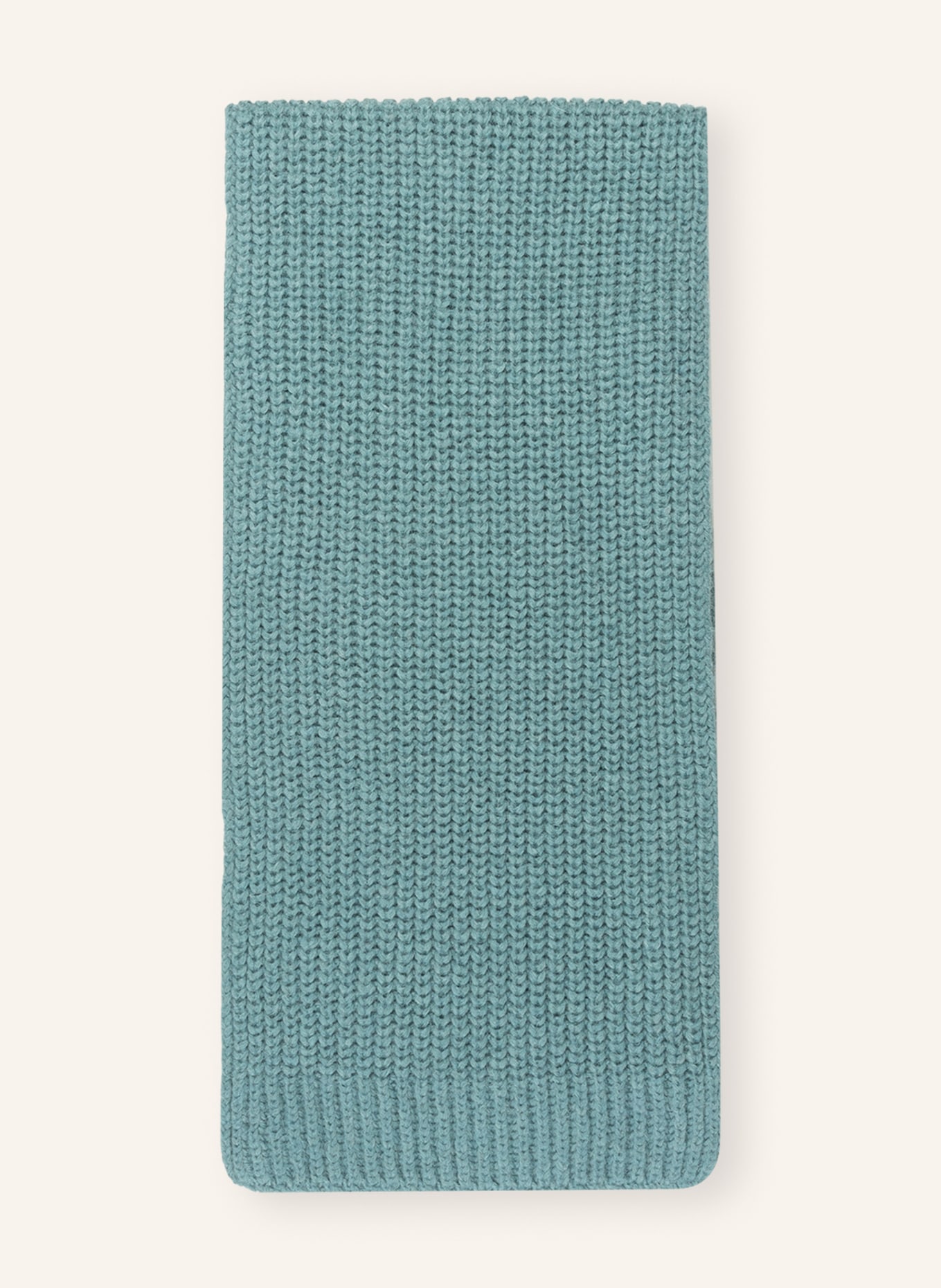 CLOSED Schal mit Alpaka, Farbe: PETROL (Bild 1)