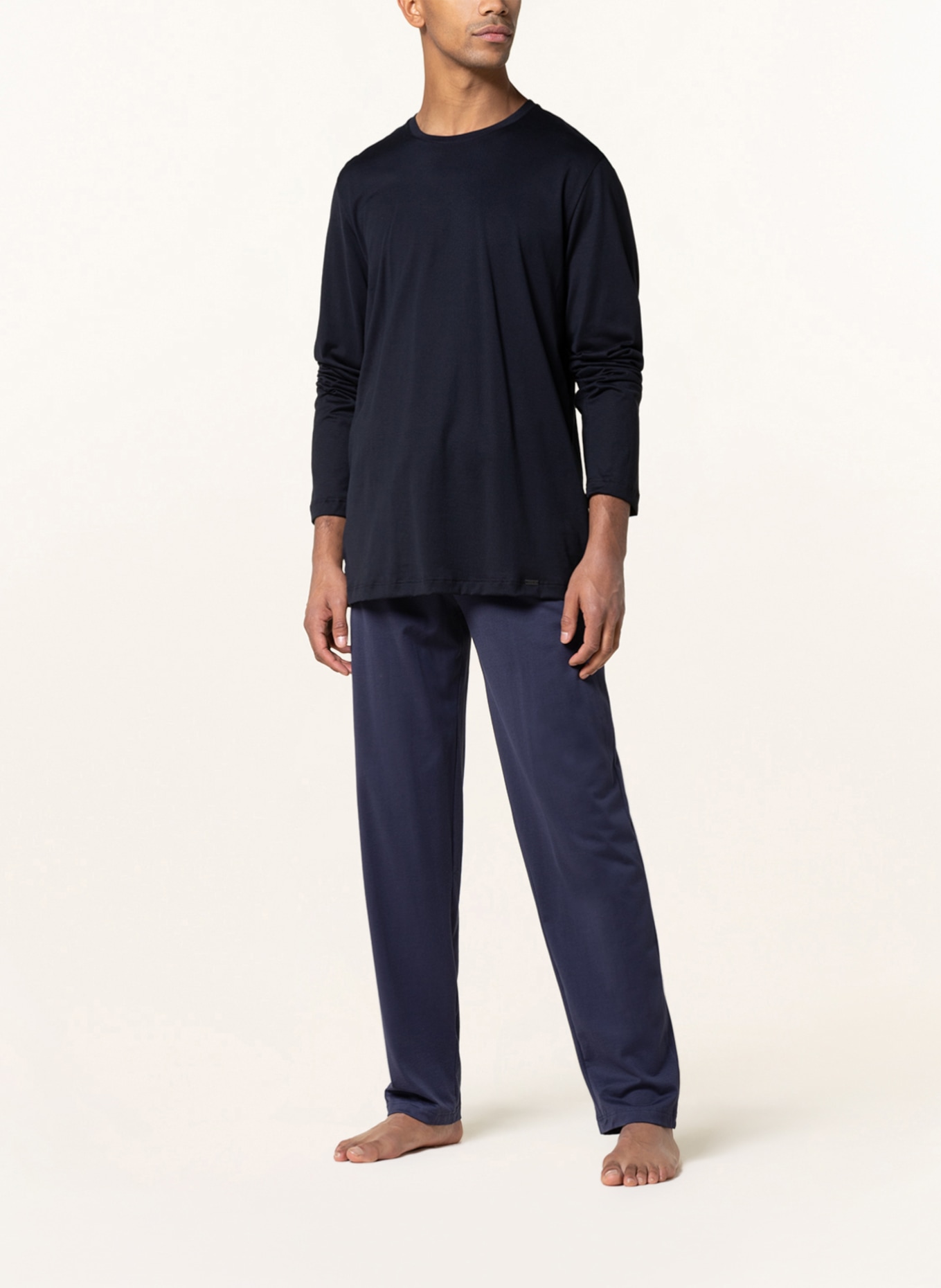 HANRO Schlafshirt NIGHT & DAY: SCHWARZ