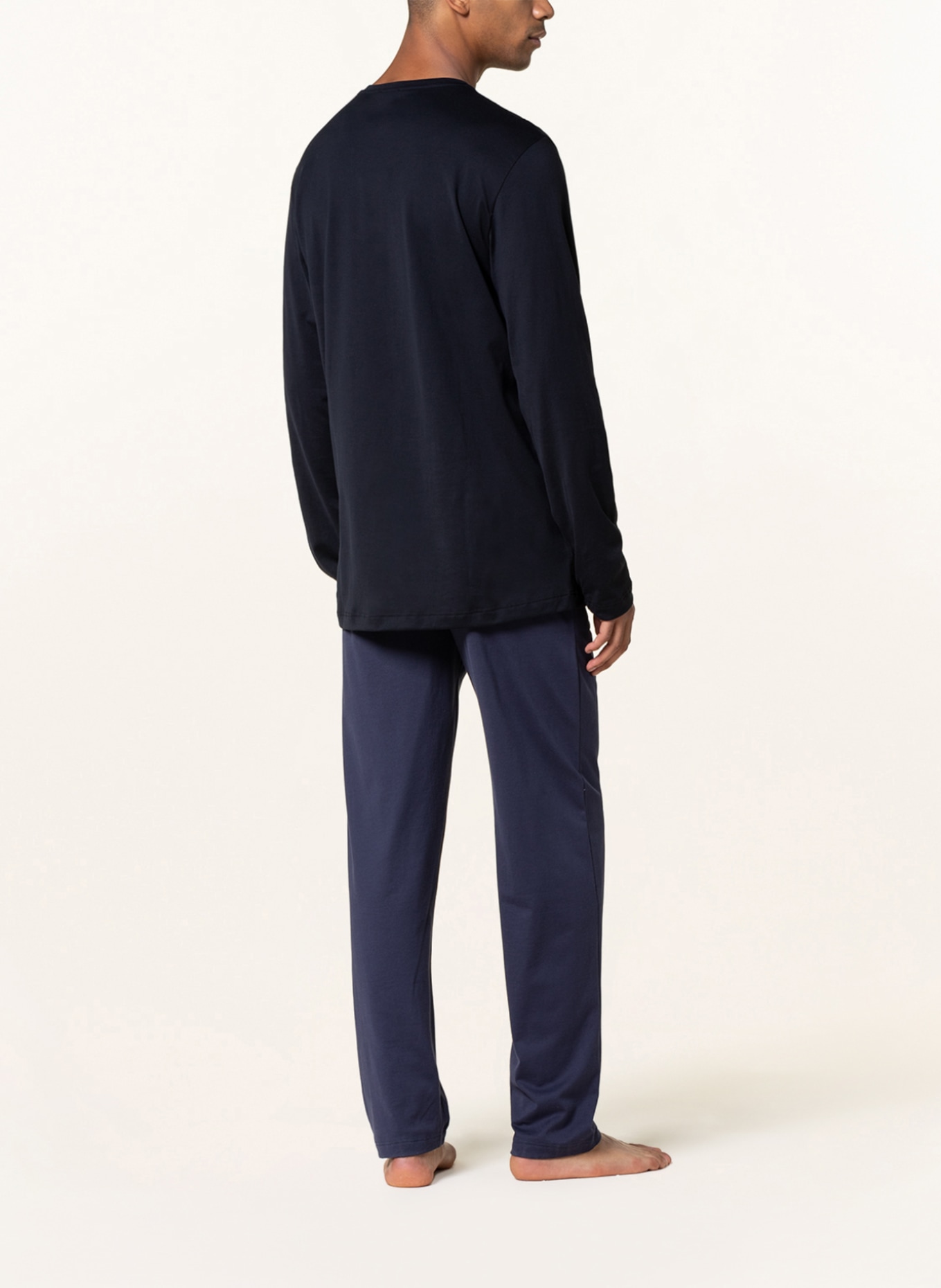 HANRO Schlafshirt NIGHT & DAY: SCHWARZ