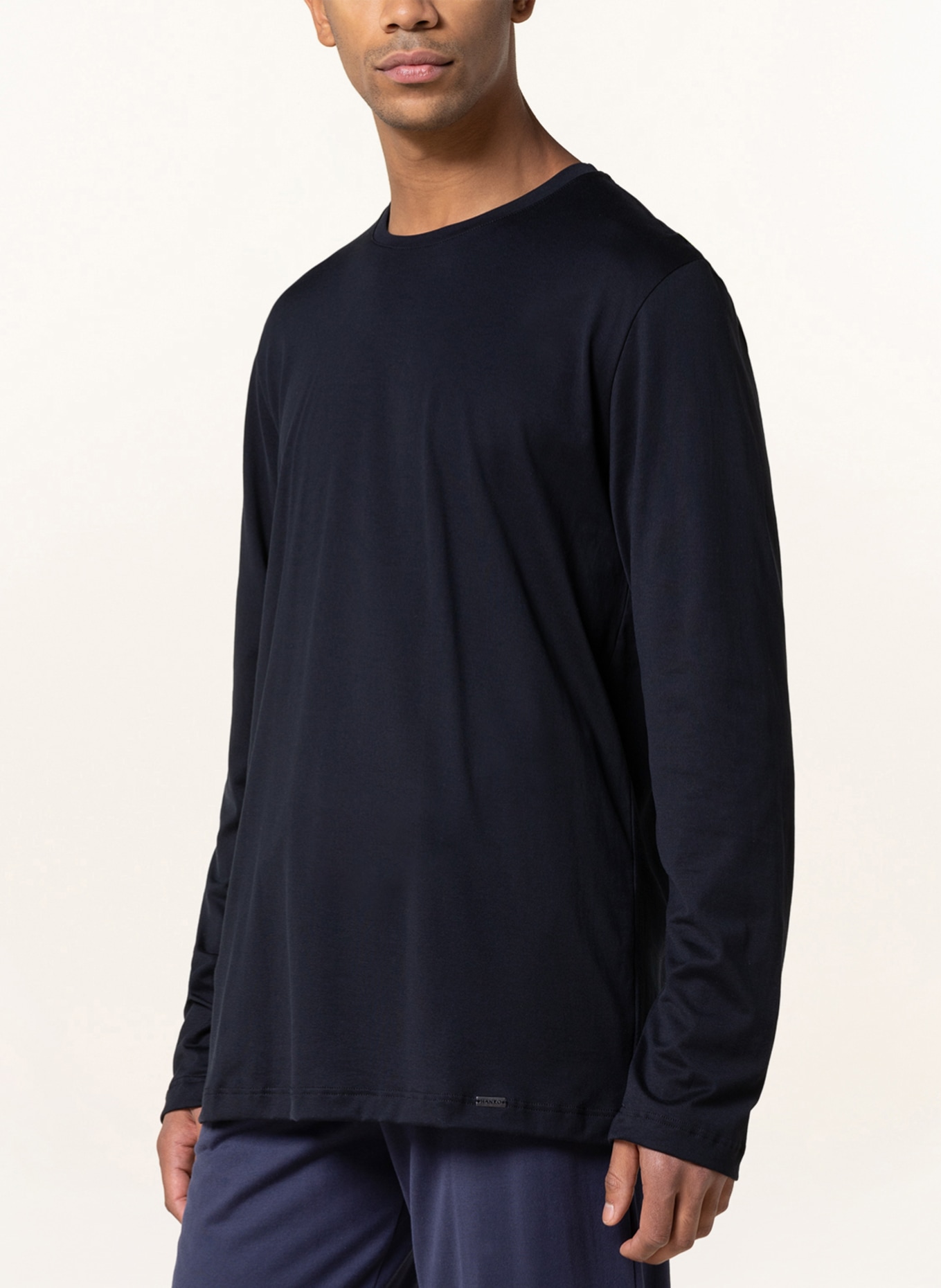 HANRO Schlafshirt NIGHT & DAY: SCHWARZ