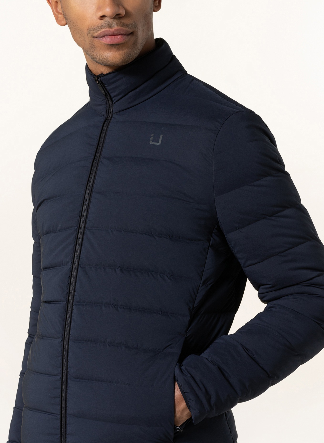 UBR Lightweight down jacket SONIC, Color: DARK BLUE (Image 4)
