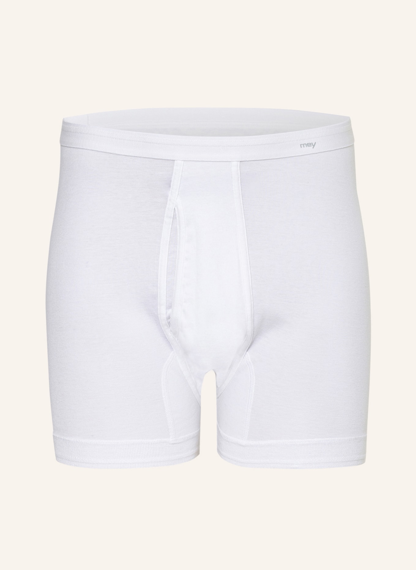 mey Boxer shorts series NOBLESSE, Color: WHITE (Image 1)