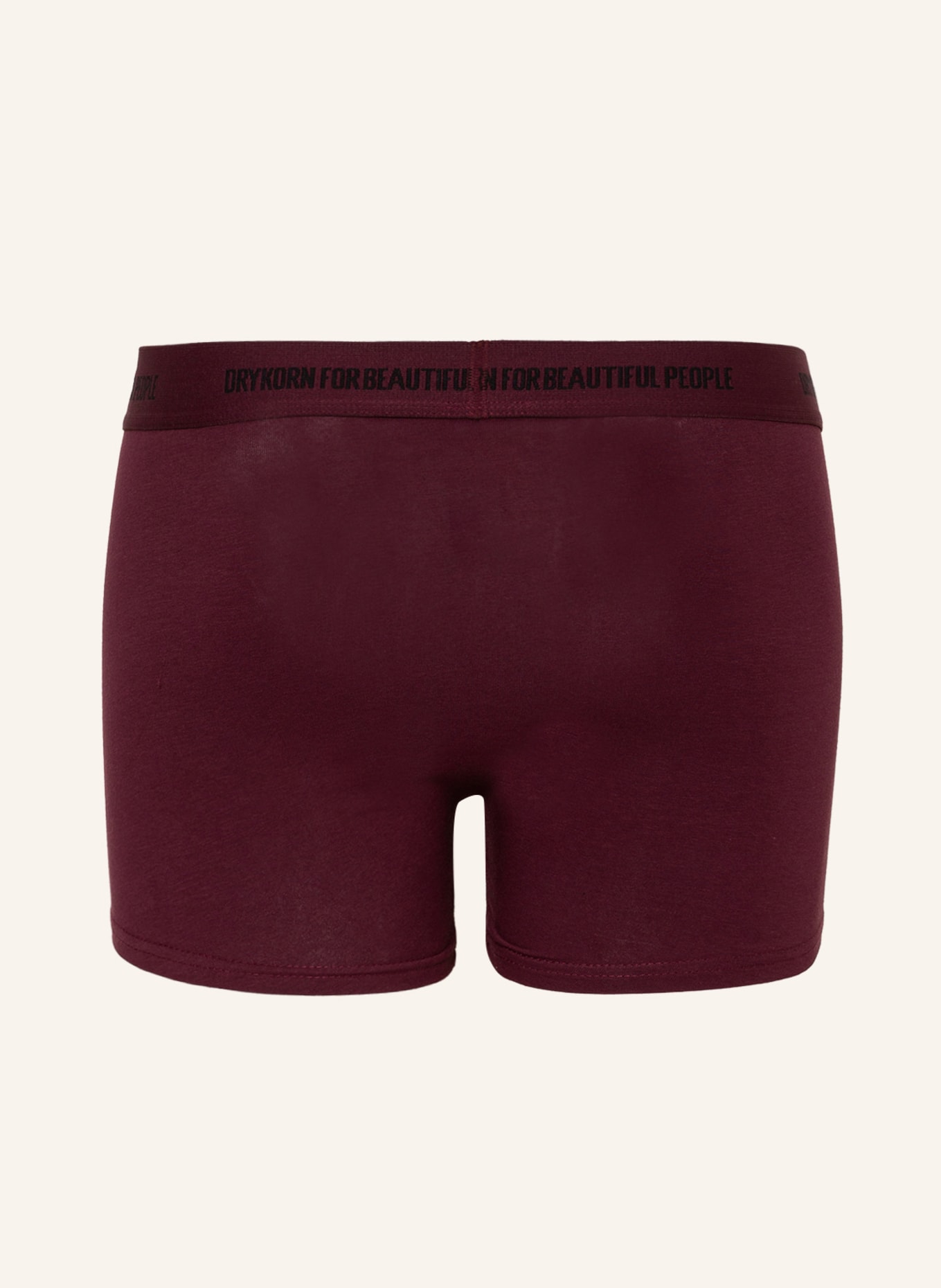 DRYKORN 3-pack boxer shorts CORBIN, Color: OLIVE/ DARK RED/ BLACK (Image 2)