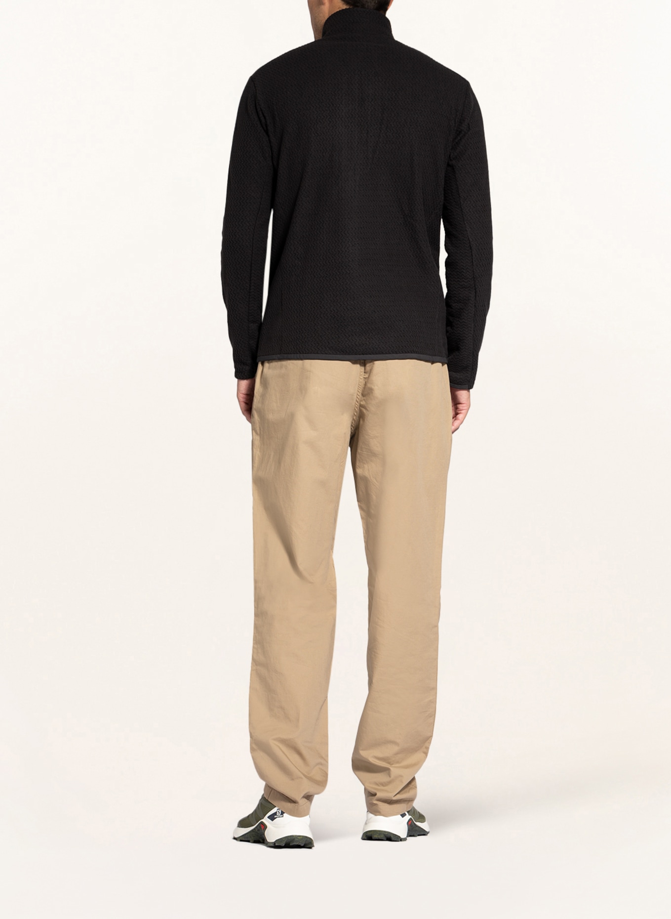 patagonia Fleece sweater R1® AIR, Color: BLACK (Image 3)