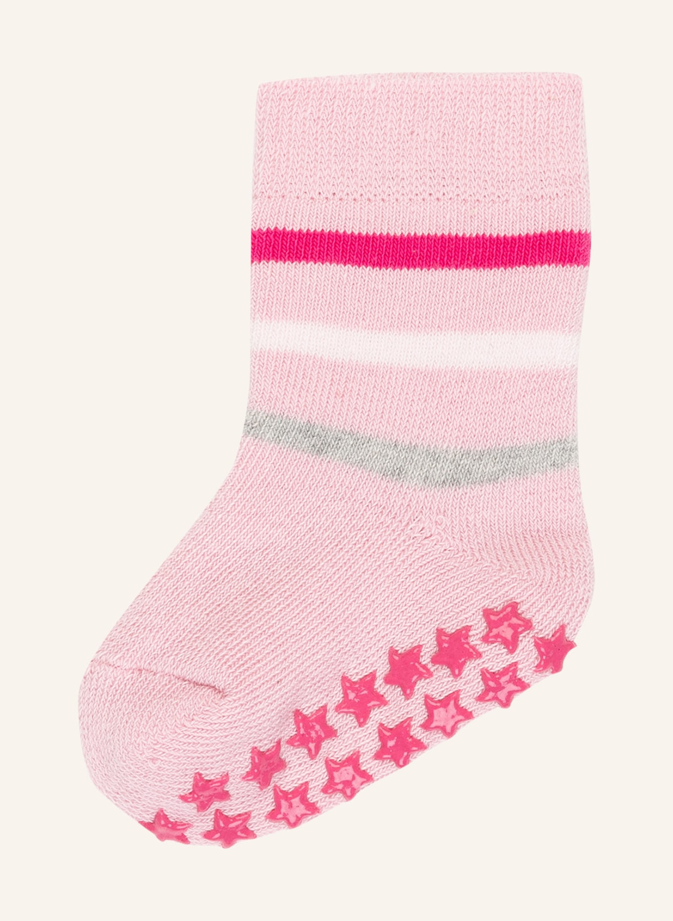 FALKE Stoppersocken MULTI STRIPE: ROSA