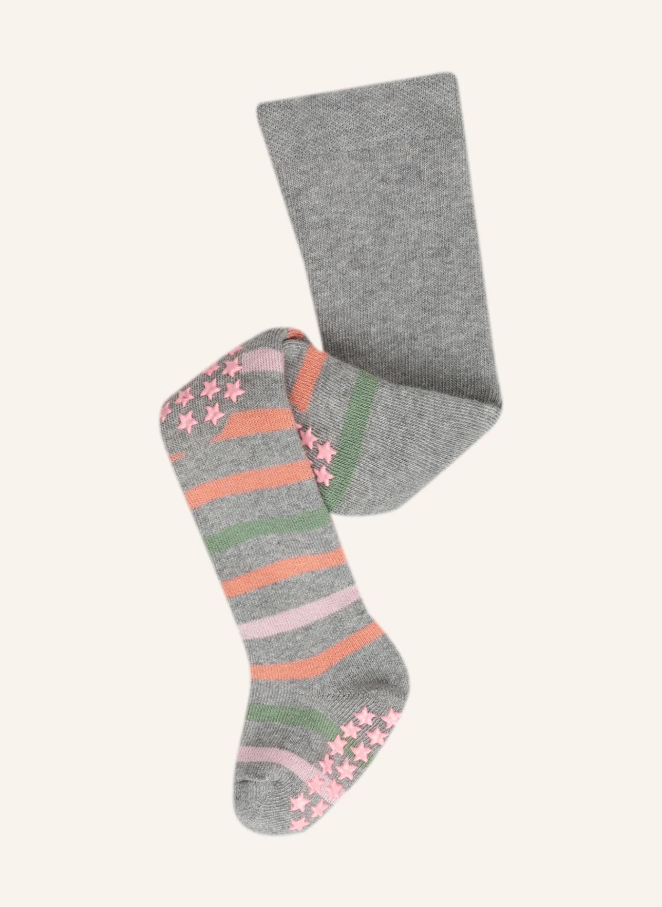 FALKE Stopper-Strumpfhose MULTI STRIPE : 3401 LIGHT GREY