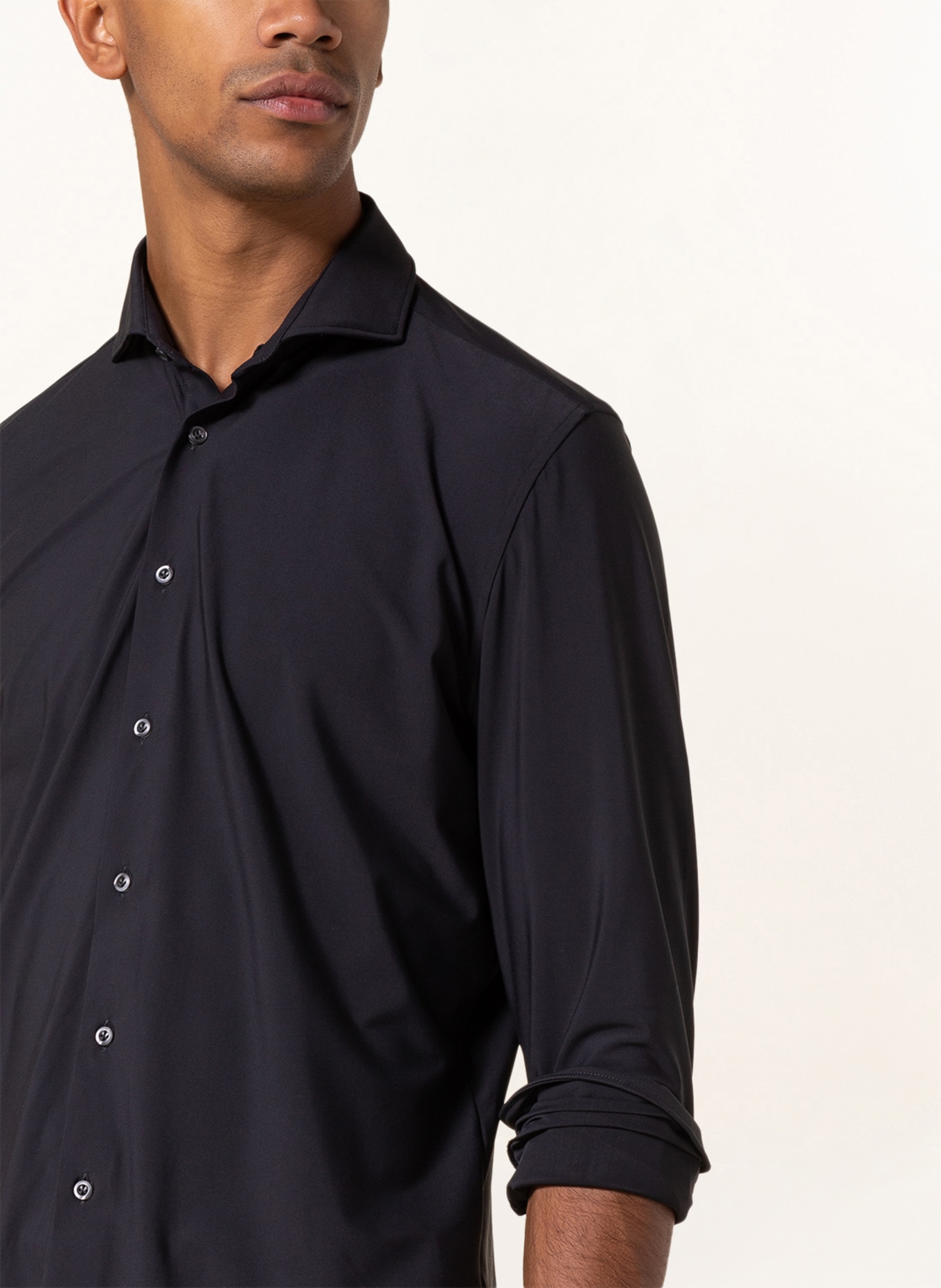 fakts Shirt LUCA slim fit, Color: BLACK (Image 4)