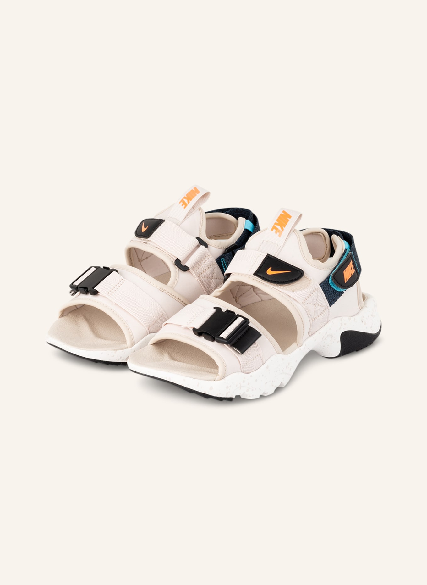 Neon nike sandals clearance