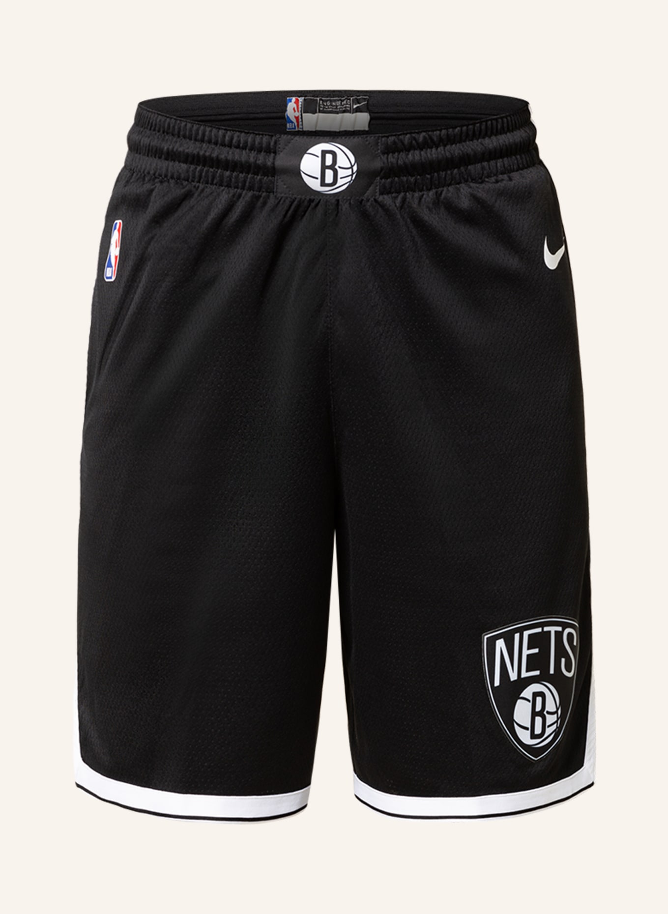 Nike Basketball shorts SWINGMAN made of mesh, Color: BLACK/ WHITE (Image 1)
