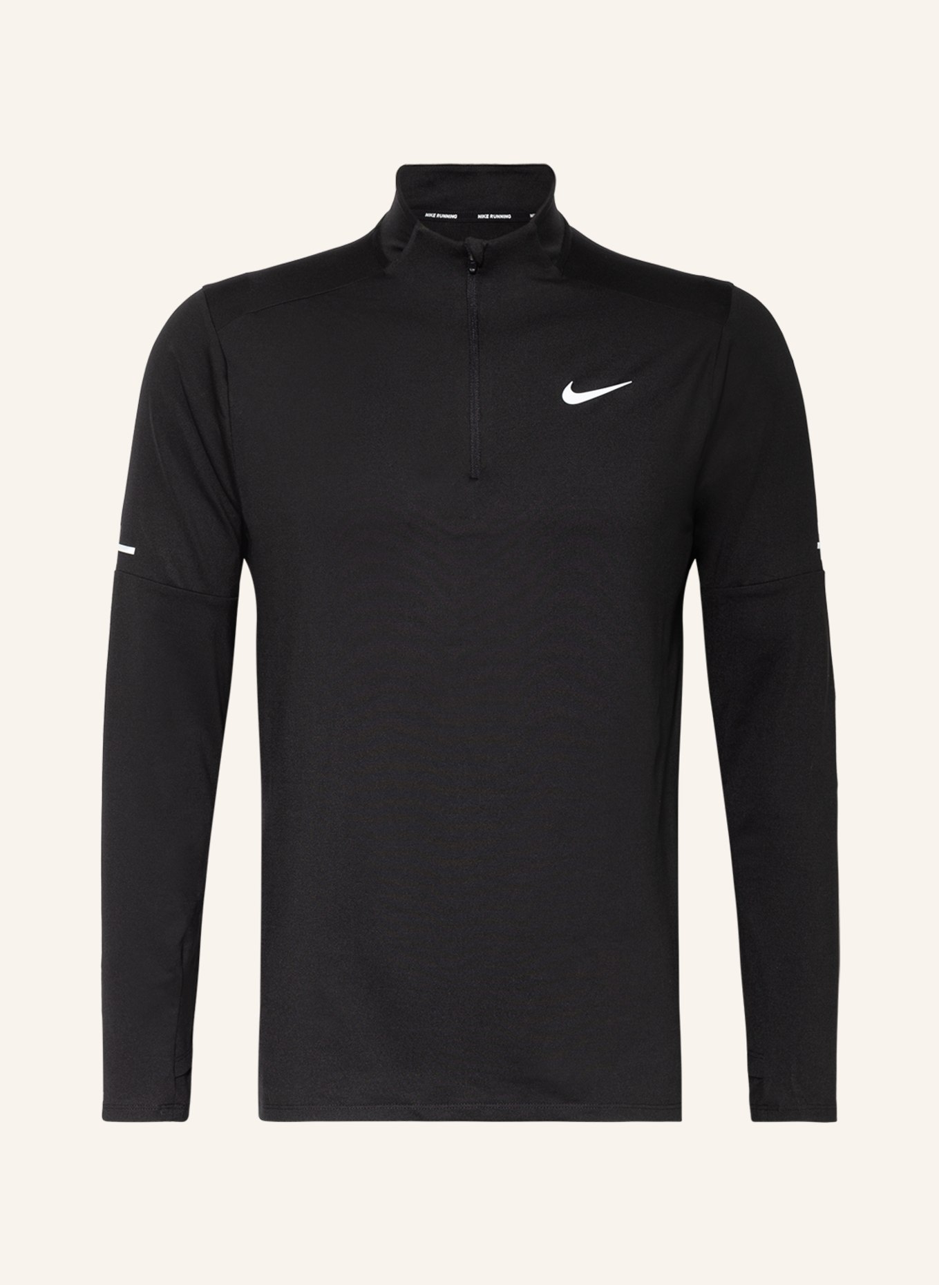 Nike Running shirt DRI-FIT ELEMENT, Color: BLACK (Image 1)