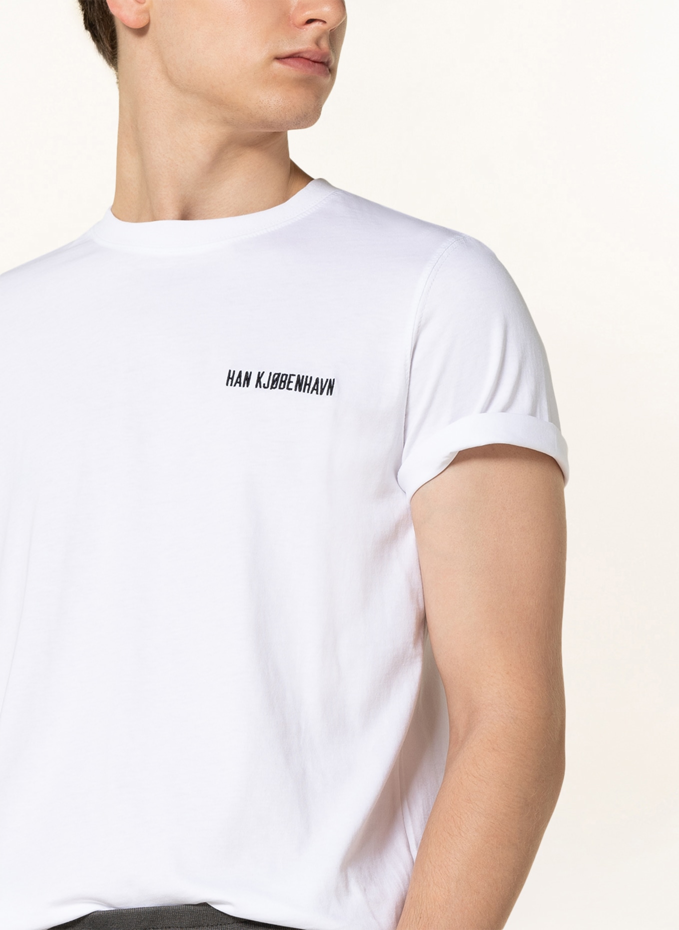 har Helt vildt Ved en fejltagelse HAN KJØBENHAVN T-shirt in white