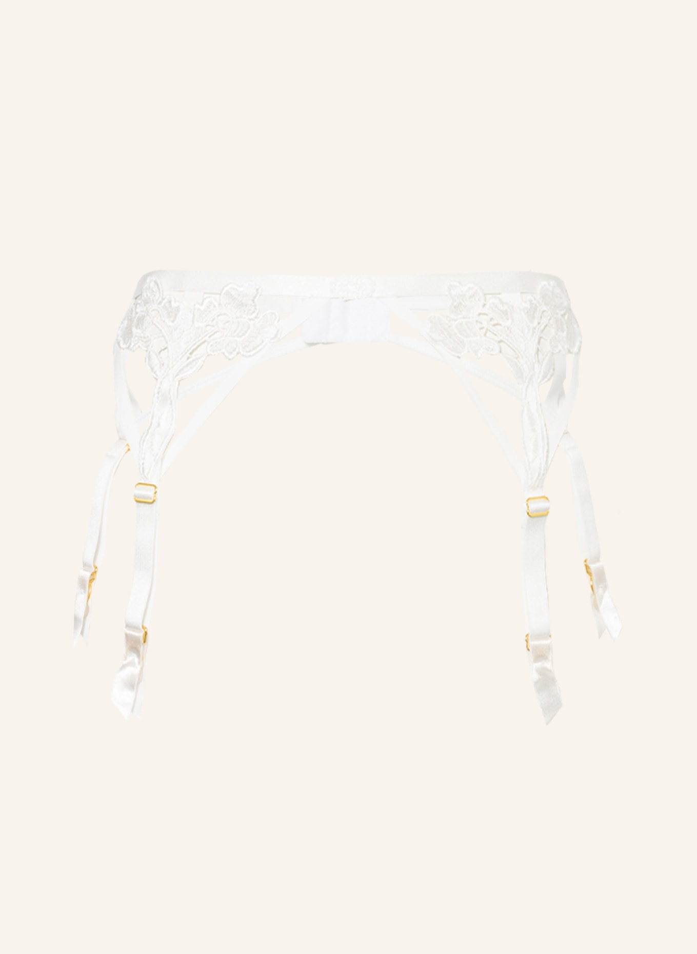 BLUEBELLA Suspender belts NOVA, Color: WHITE (Image 1)