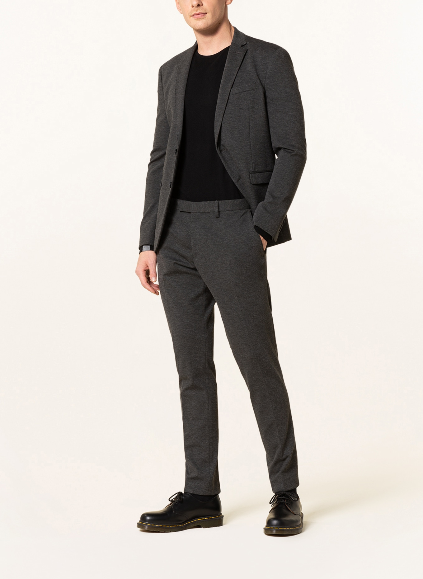 PAUL Suit trousers slim fit, Color: 750 Charcoal (Image 2)