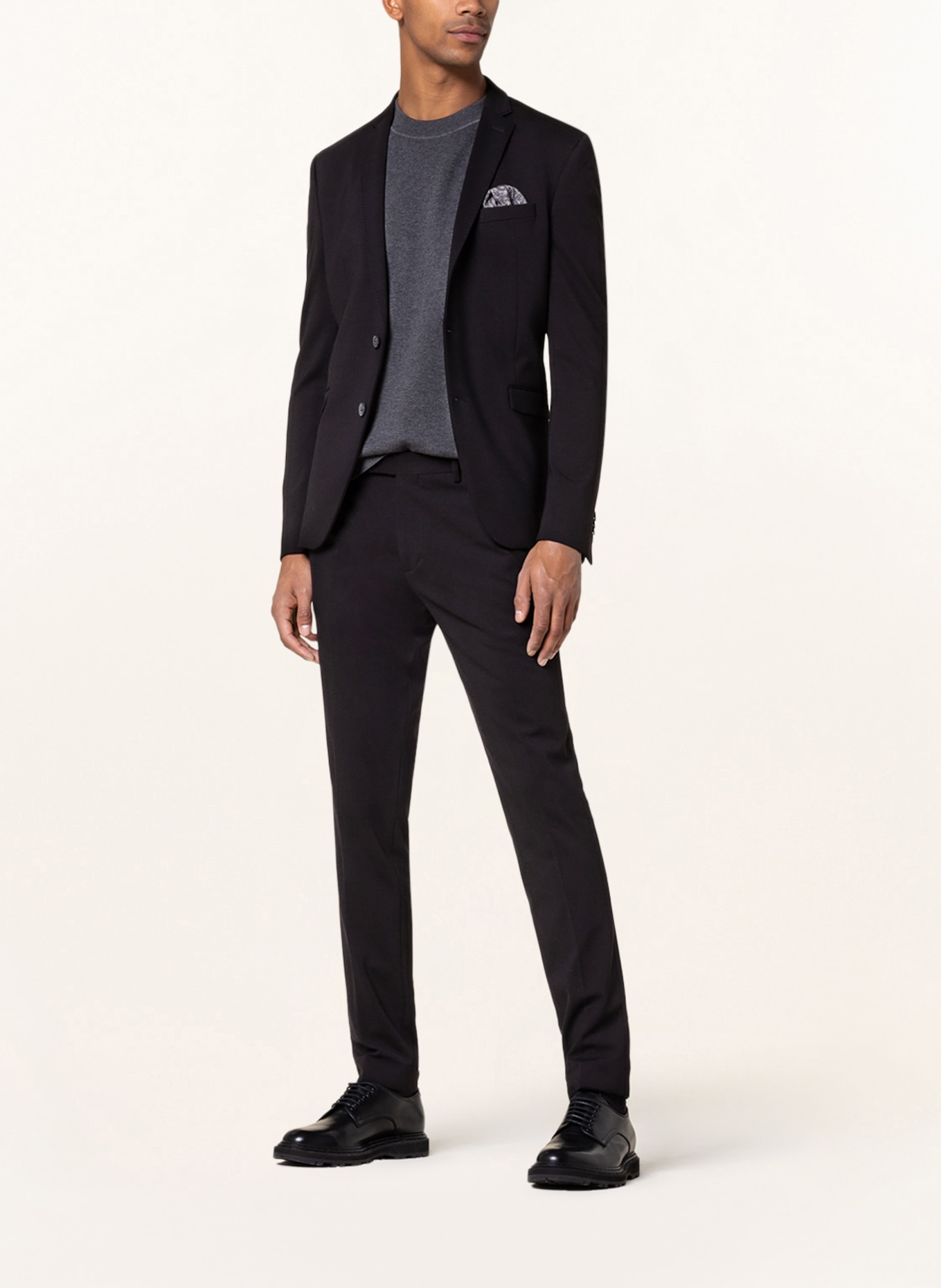 PAUL Suit trousers extra slim fit, Color: 790 BLACK (Image 2)