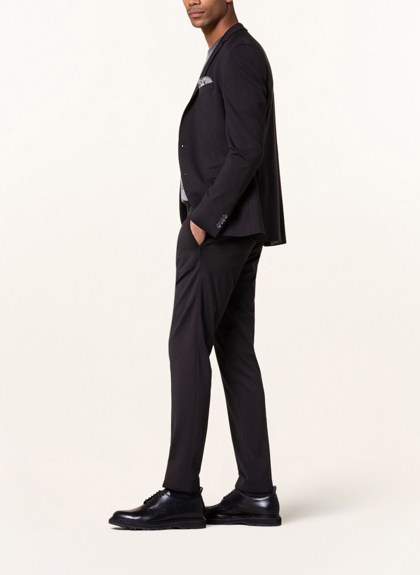 PAUL Spodnie garniturowe extra slim fit, Kolor: 790 BLACK (Obrazek 5)