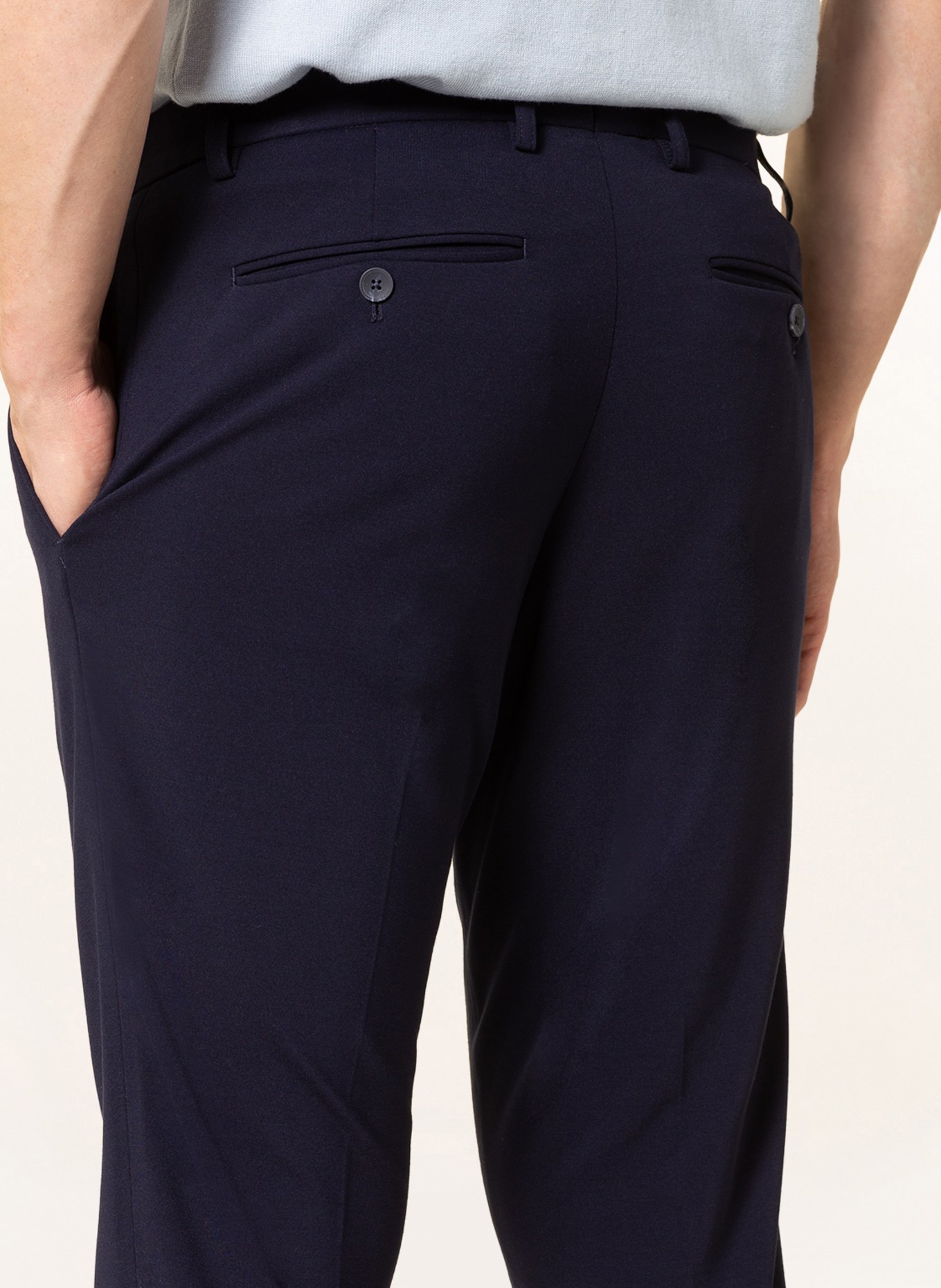 PAUL Spodnie garniturowe extra slim fit, Kolor: 670 DARK BLUE (Obrazek 6)