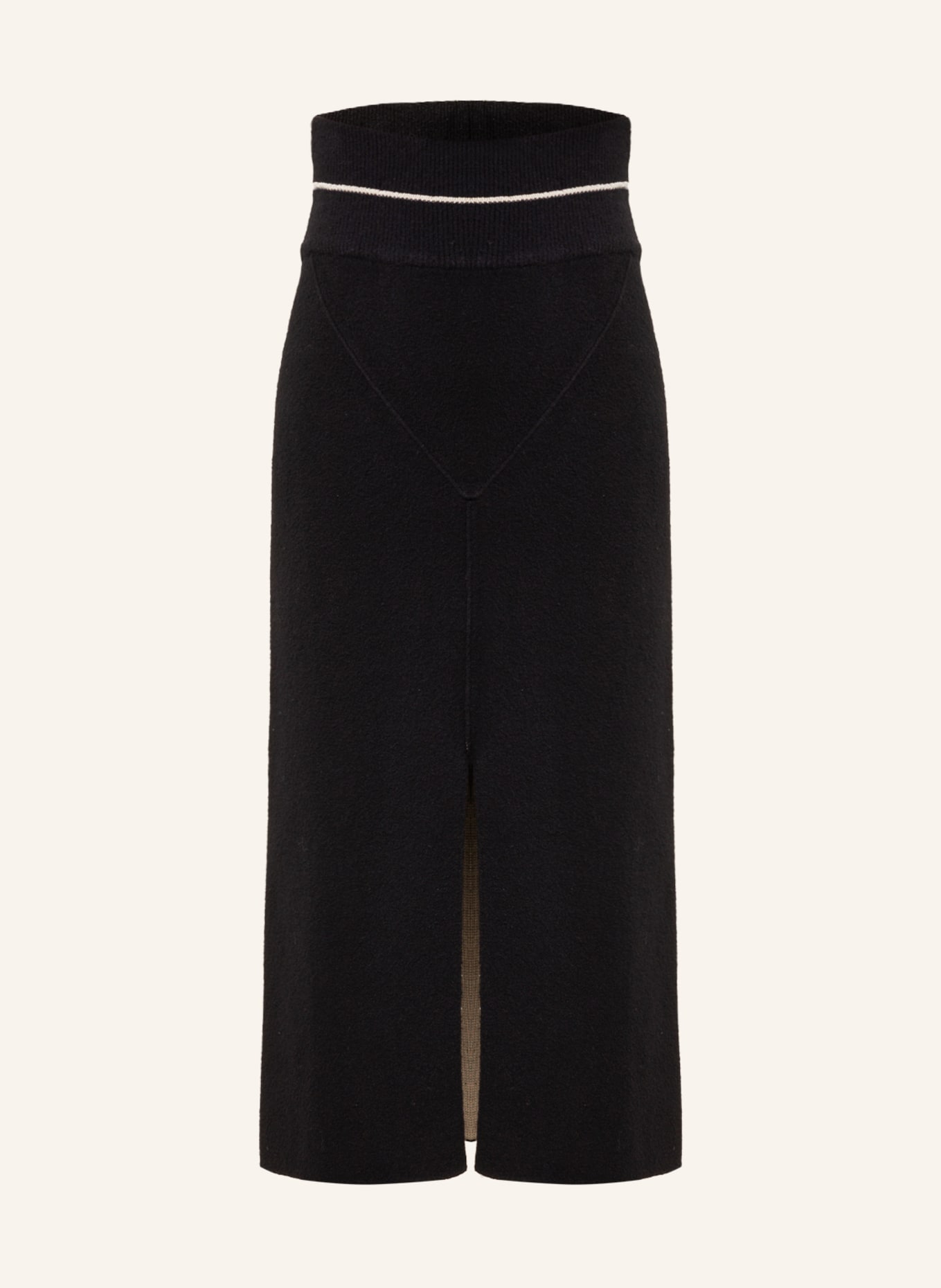 MONCLER GENIUS Knit skirt, Color: BLACK (Image 1)