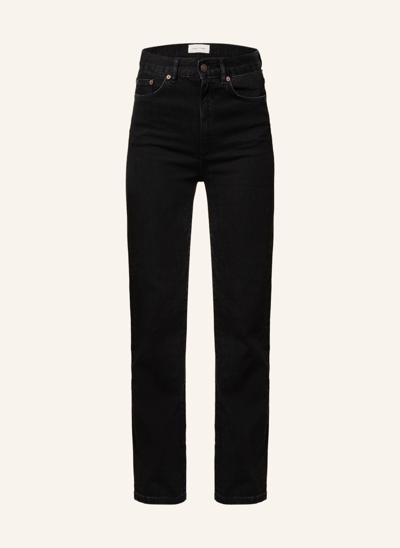 in weeks schwarz black JEANERICA 2 jeans denim Straight EIFFEL