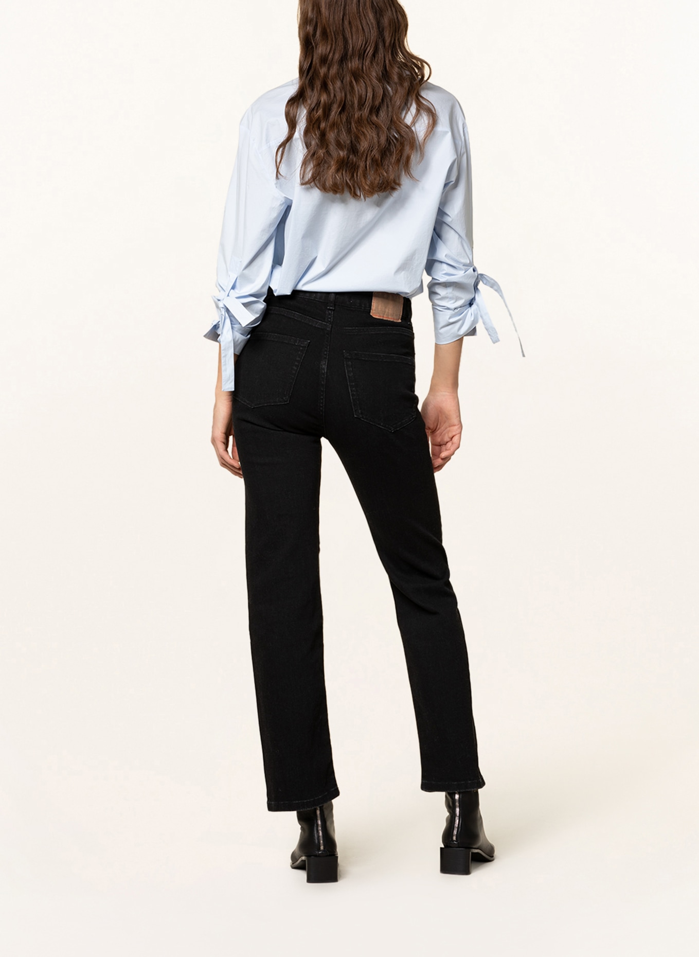 JEANERICA Straight Jeans EIFFEL: black 2 weeks schwarz denim