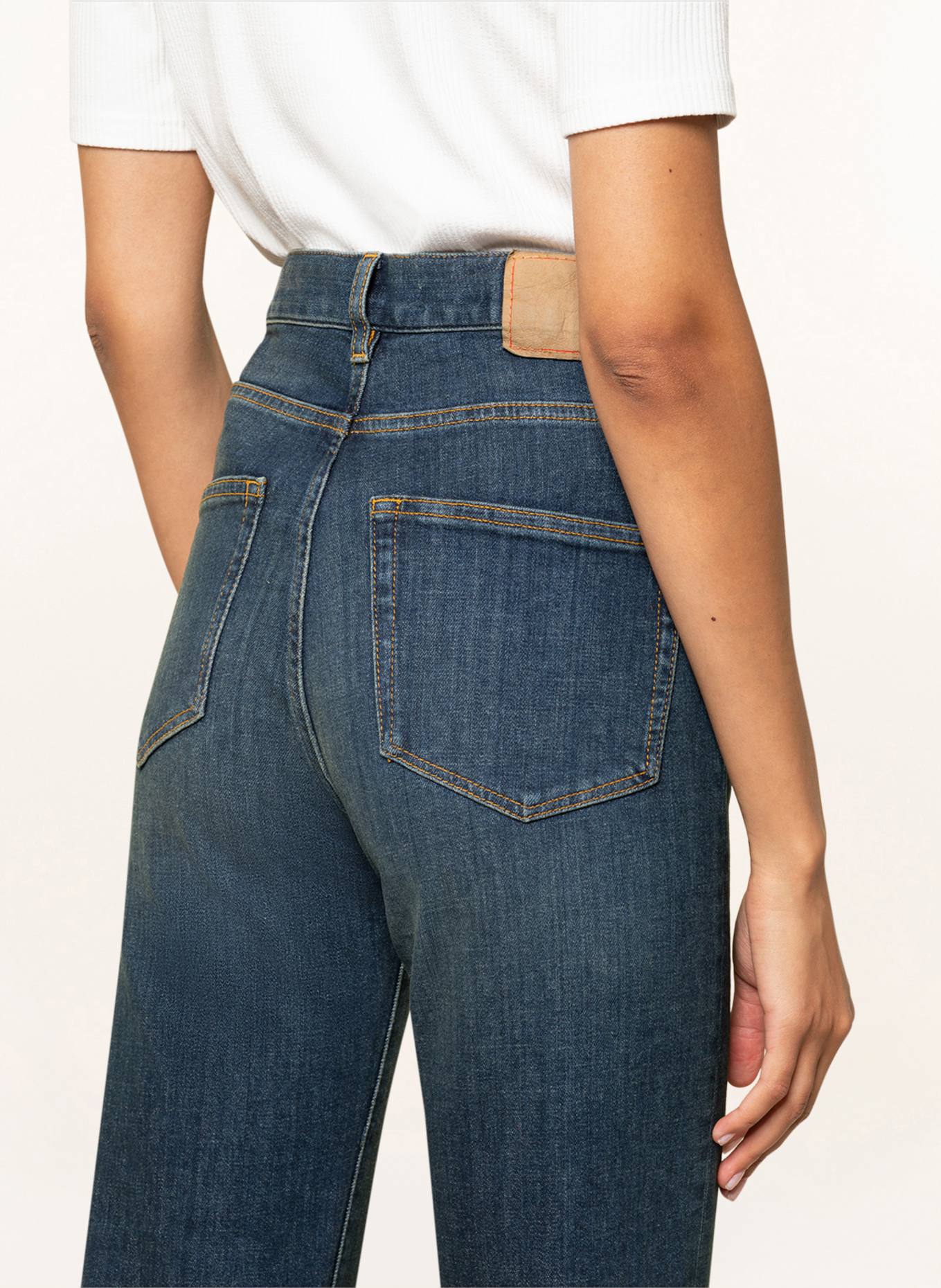 JEANERICA Straight Jeans EIFFEL: dark vintage dublau denim