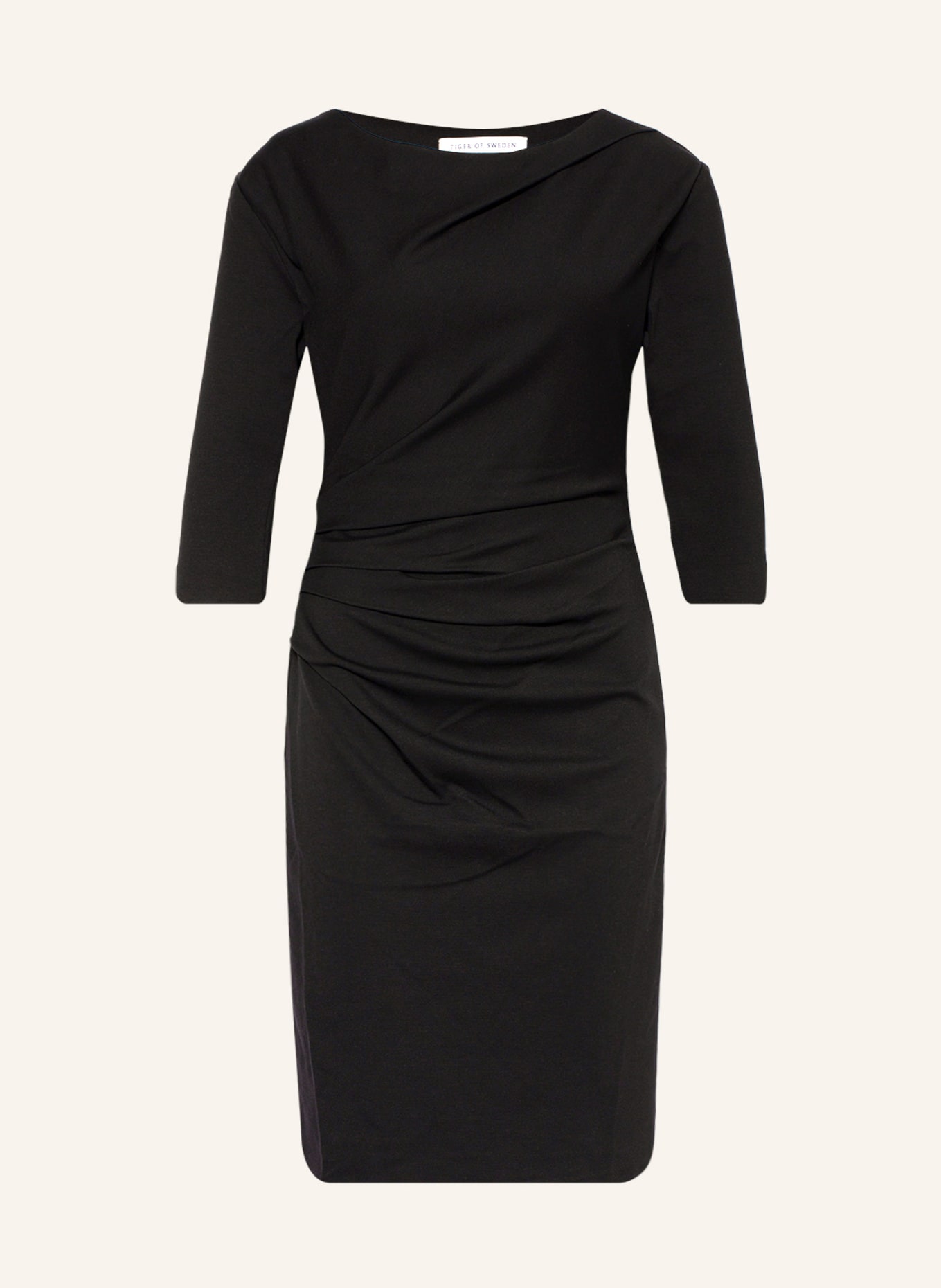 TIGER OF SWEDEN Dress IZZA with 3/4 sleeves, Color: BLACK (Image 1)