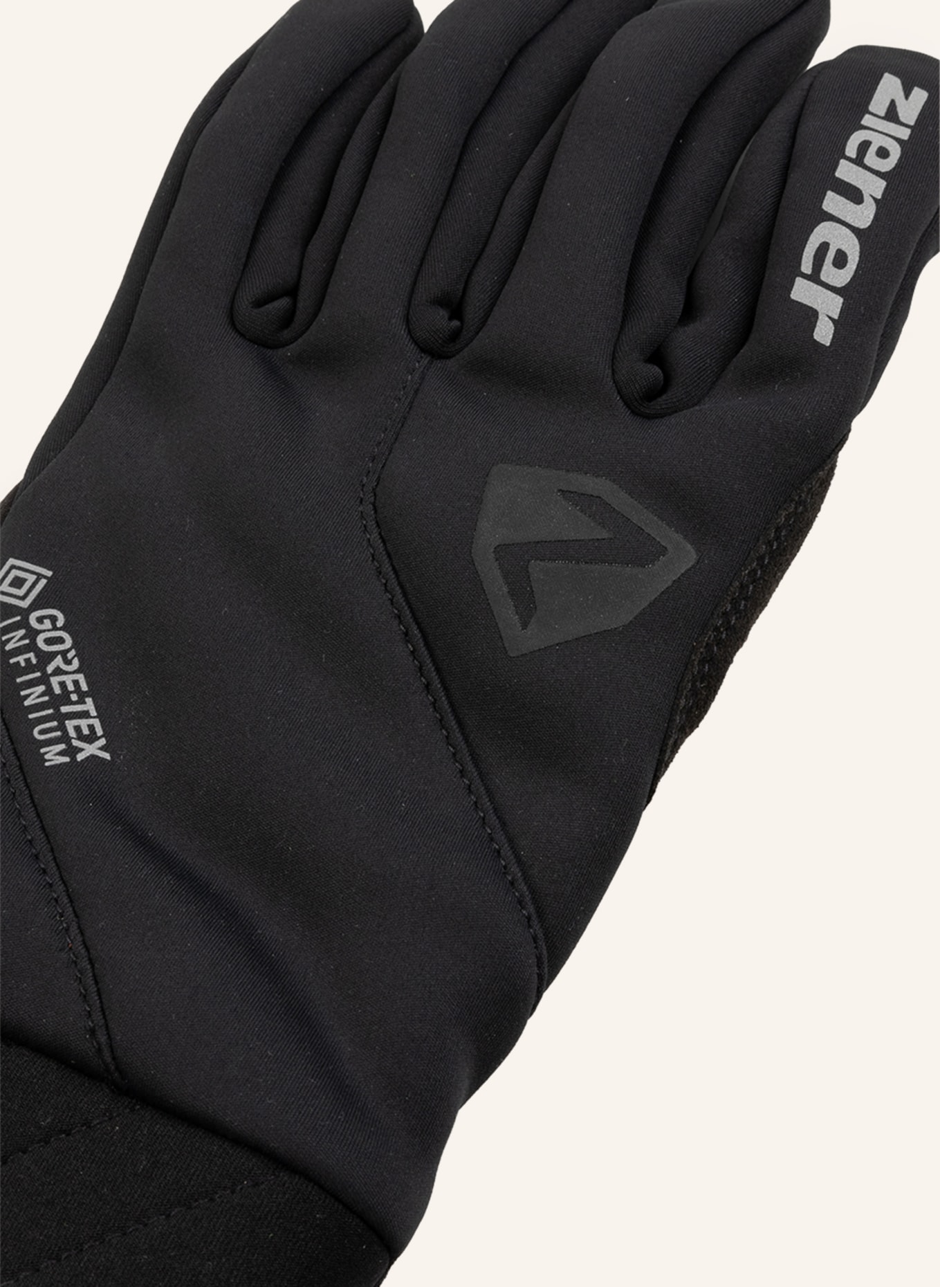 ziener Cycling gloves DONNI GTX INFINIUM PRIMALOFT, Color: BLACK (Image 2)