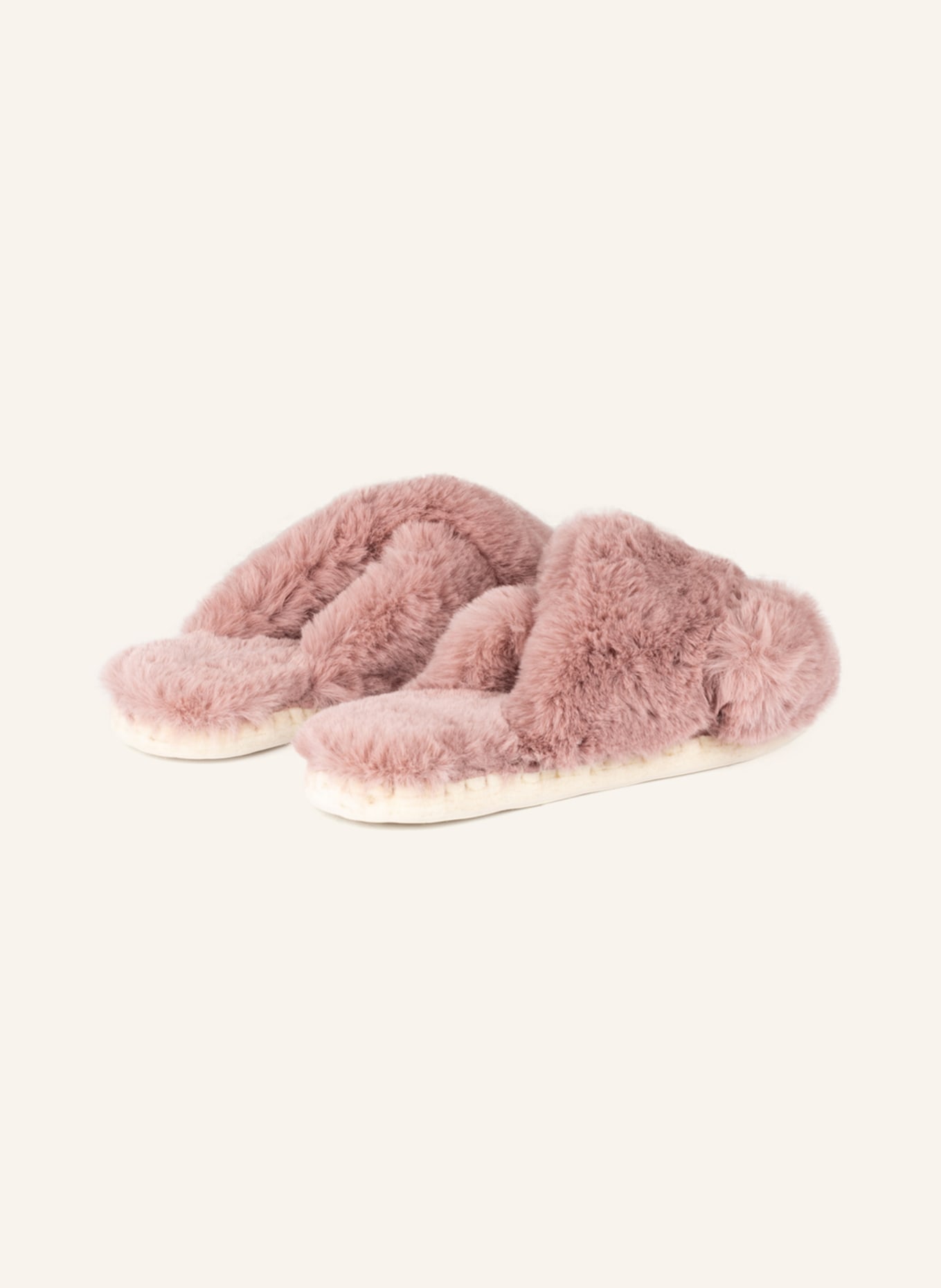 espadrij l'originale Slippers made of faux fur , Color: ROSE (Image 2)