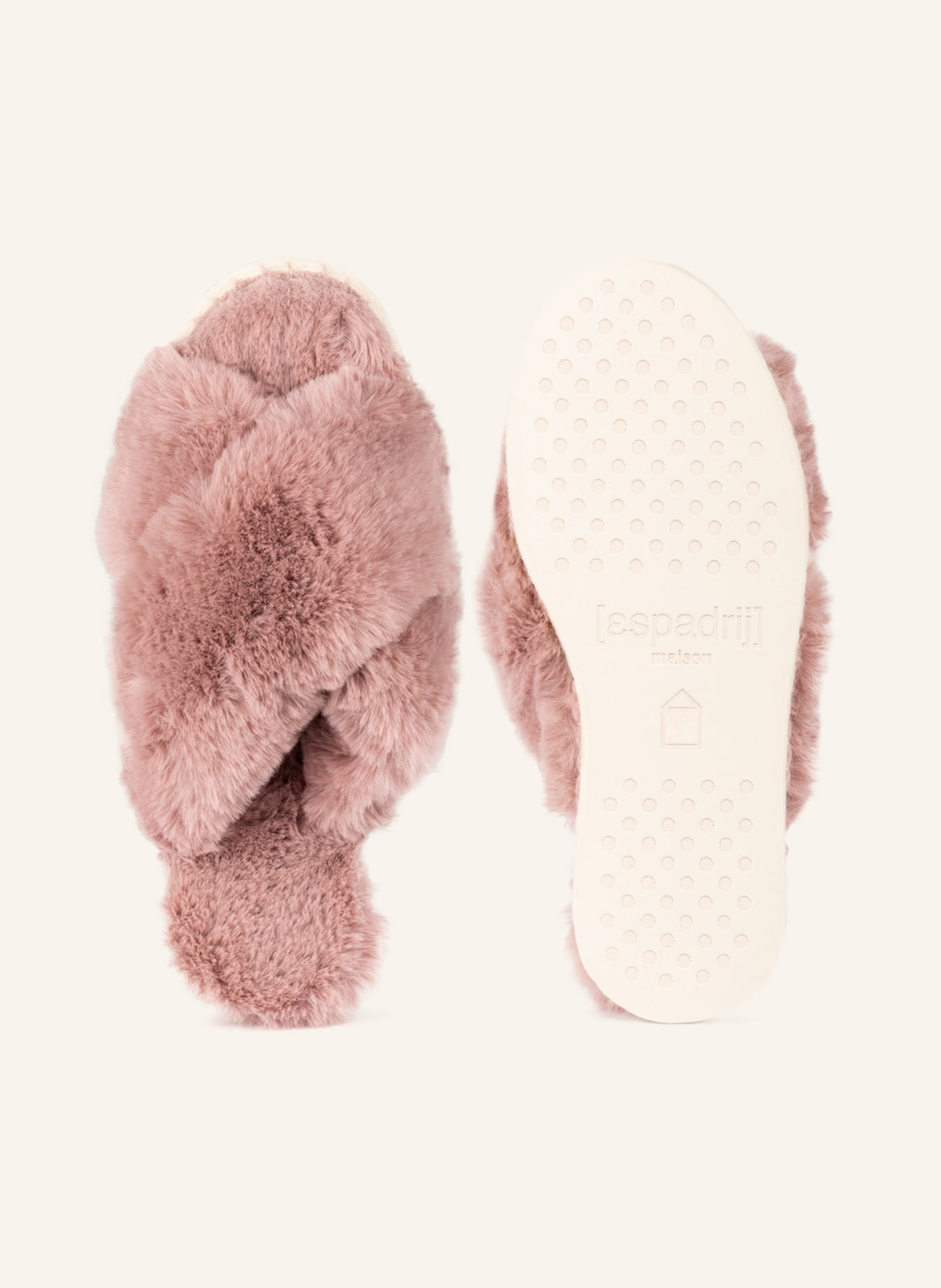 espadrij l'originale Slippers made of faux fur , Color: ROSE (Image 5)