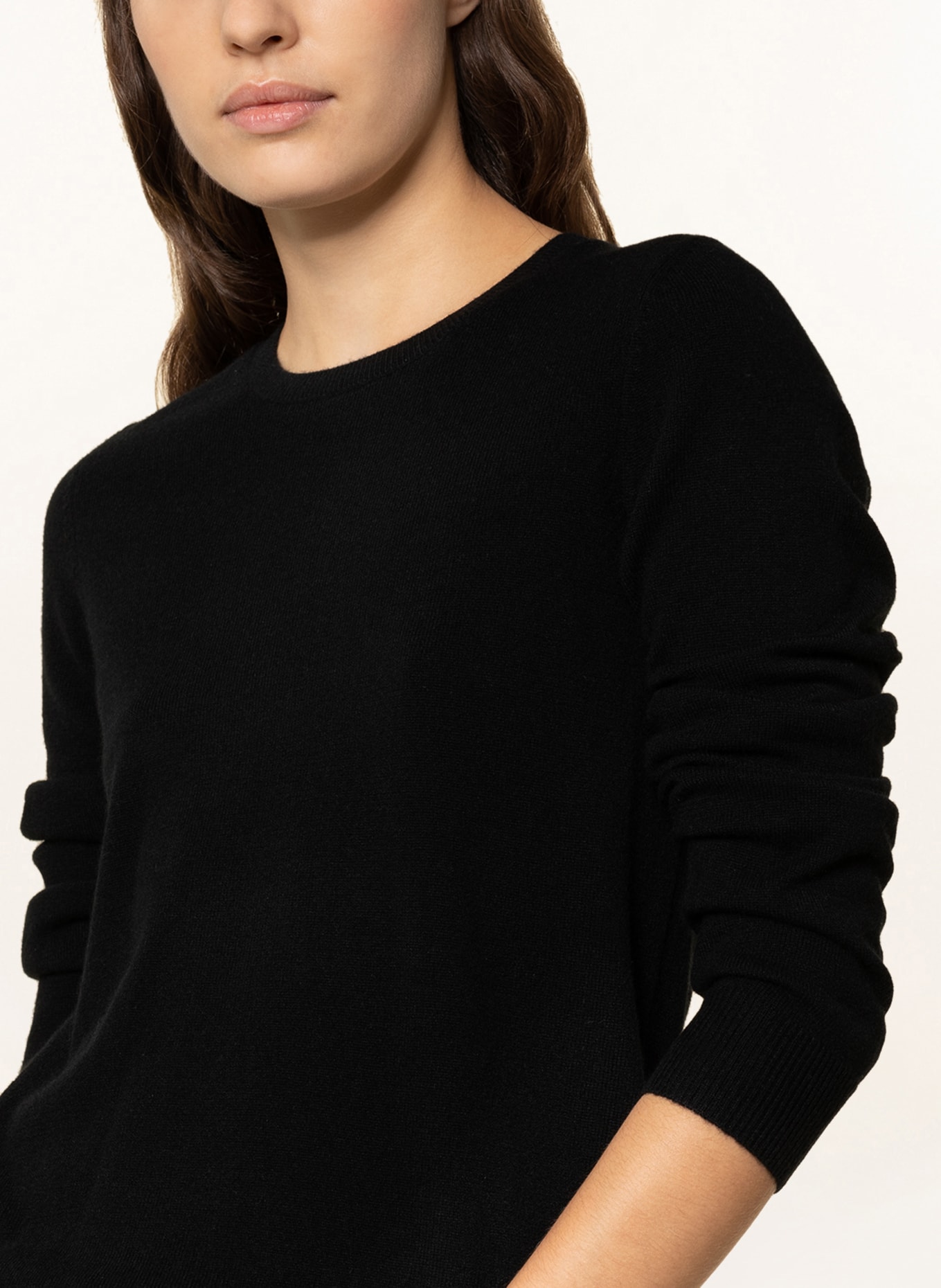 REPEAT Cashmere sweater, Color: BLACK (Image 4)