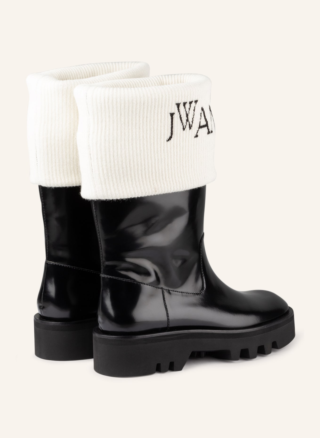 JW ANDERSON Platform boots FISHERMAN, Color: BLACK (Image 2)