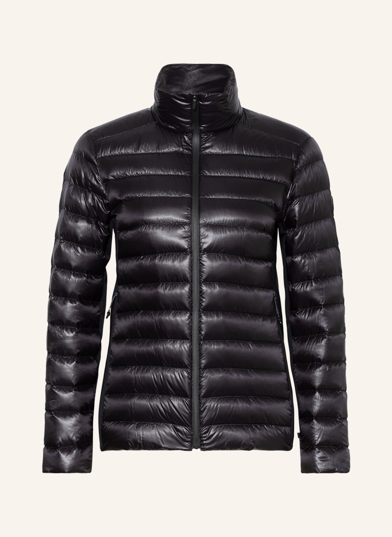 MONCLER Lightweight down jacket NADIR in mixed materials, Color: BLACK (Image 1)