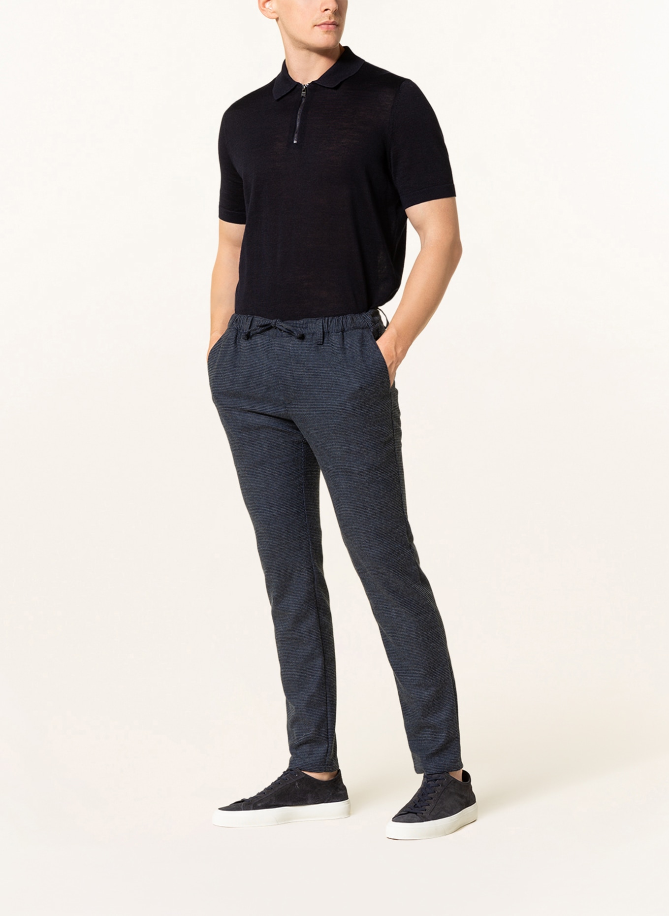 PAUL Anzughose Slim Fit: 690 NAVY
