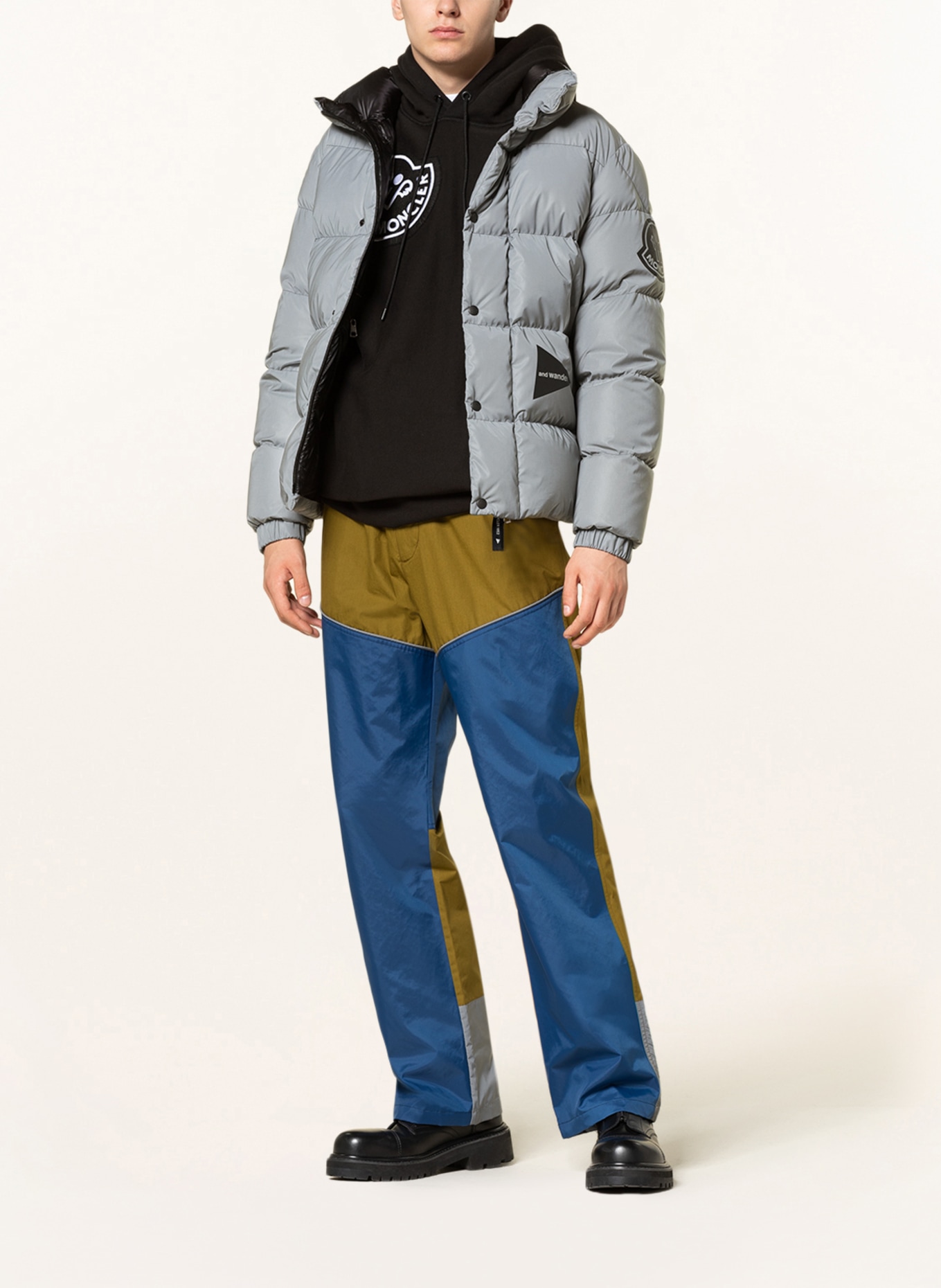 MONCLER GENIUS Down jacket BUNKYO, Color: GRAY (Image 2)